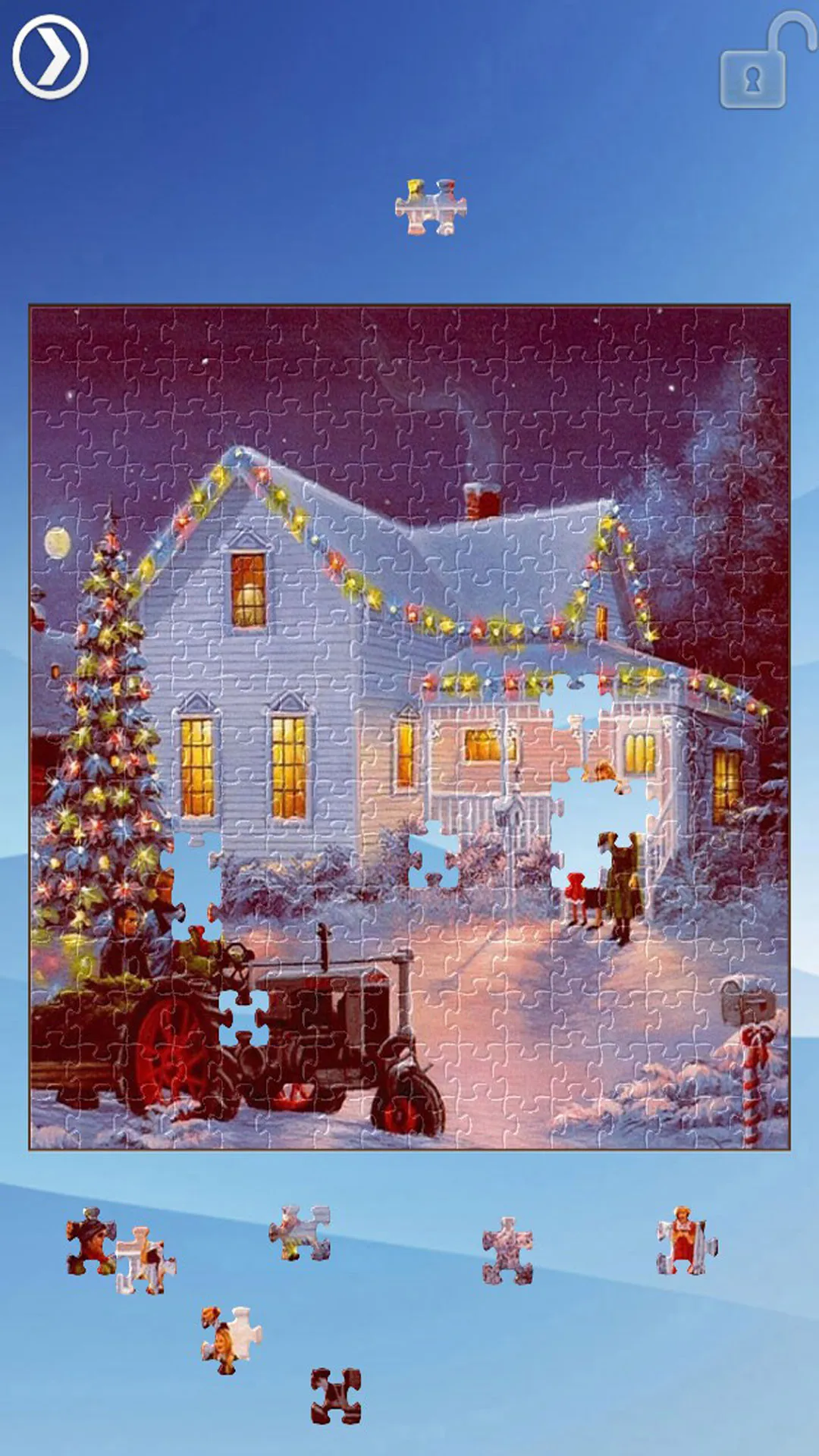 Christmas Jigsaw Puzzles | Indus Appstore | Screenshot