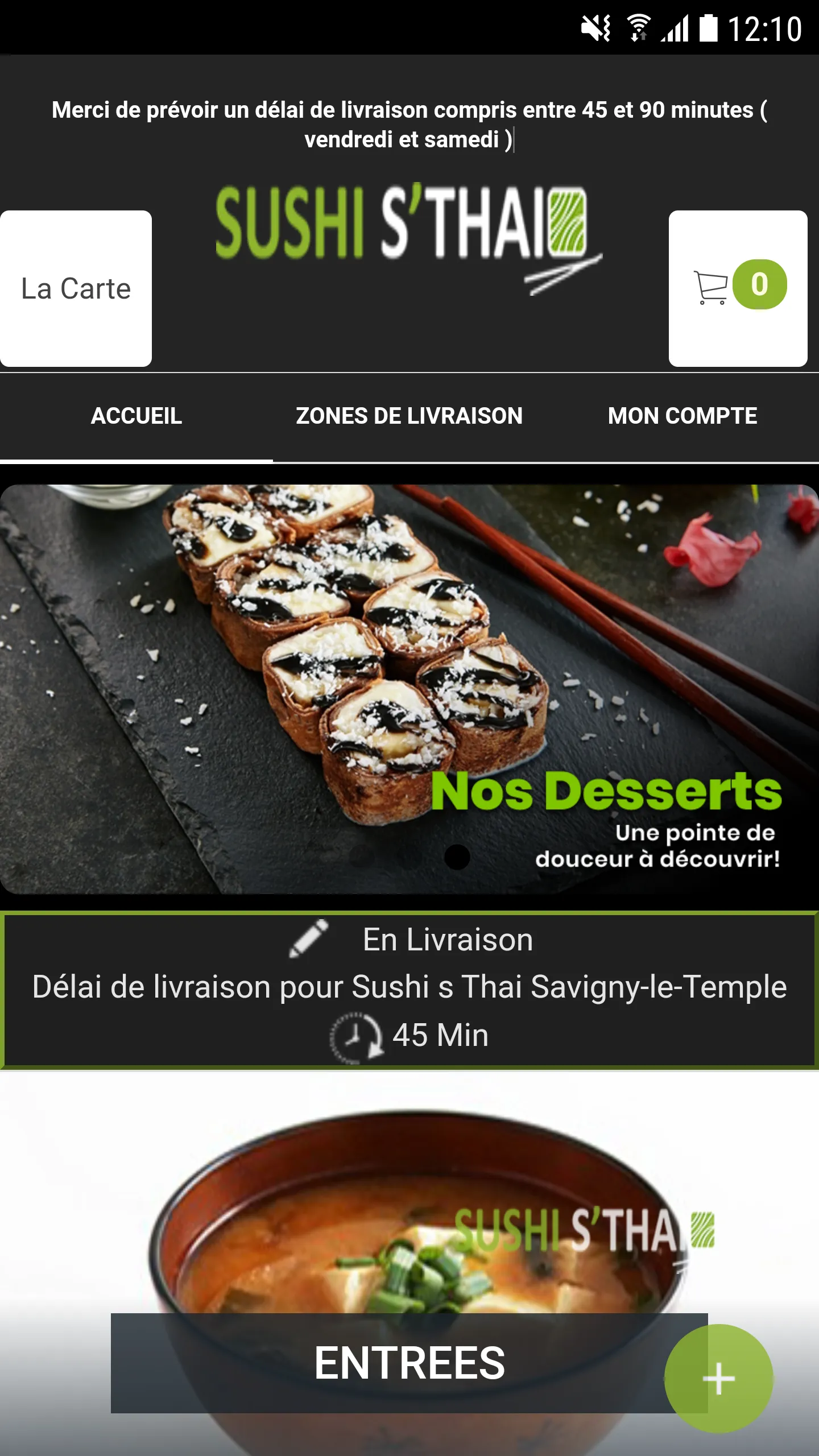 SUSHI S THAI | Indus Appstore | Screenshot