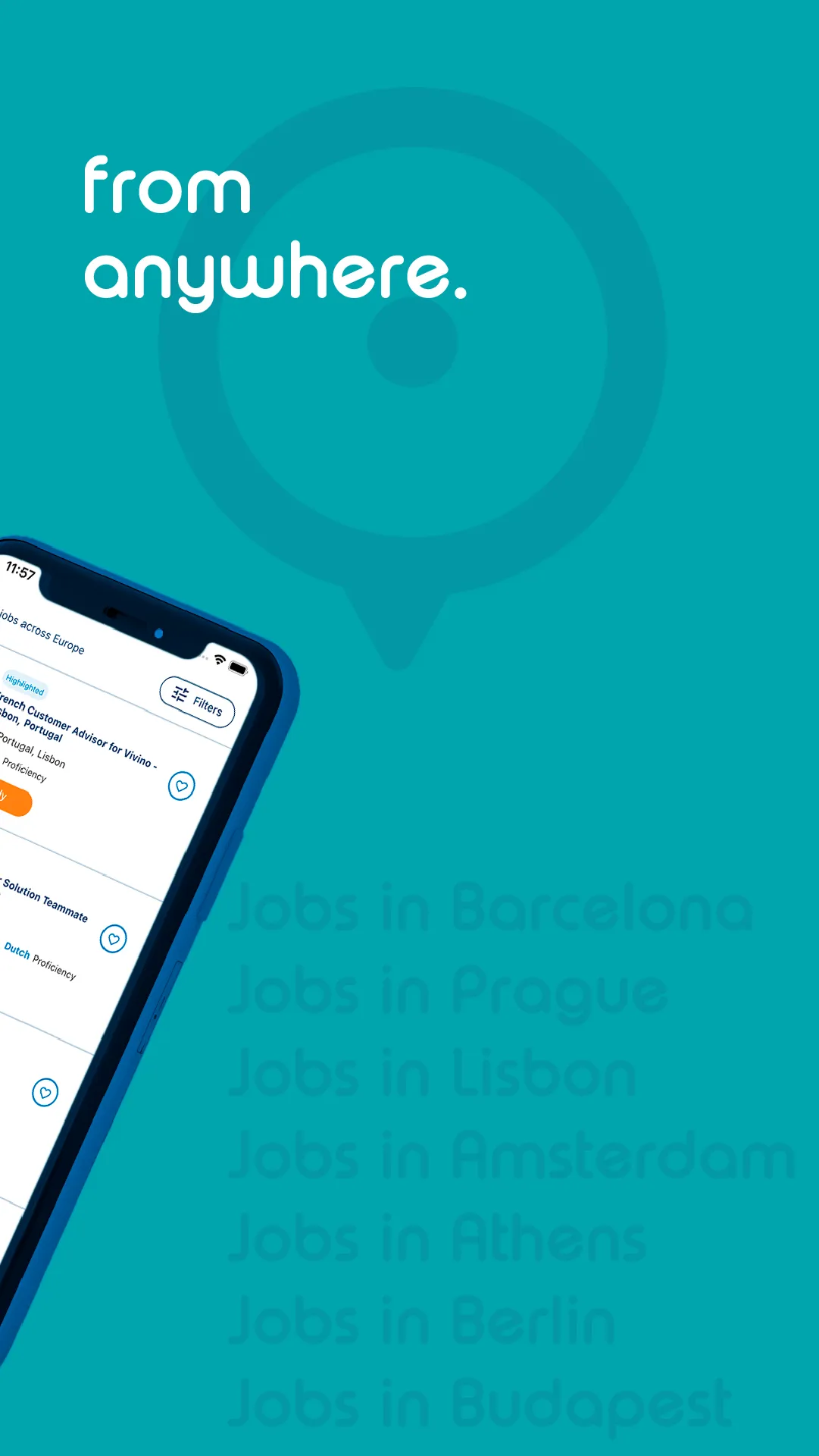 GoPlaces - Job Search Abroad | Indus Appstore | Screenshot