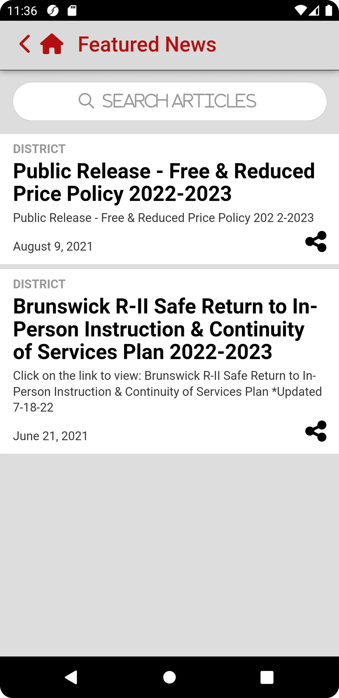 Brunswick R-II School District | Indus Appstore | Screenshot