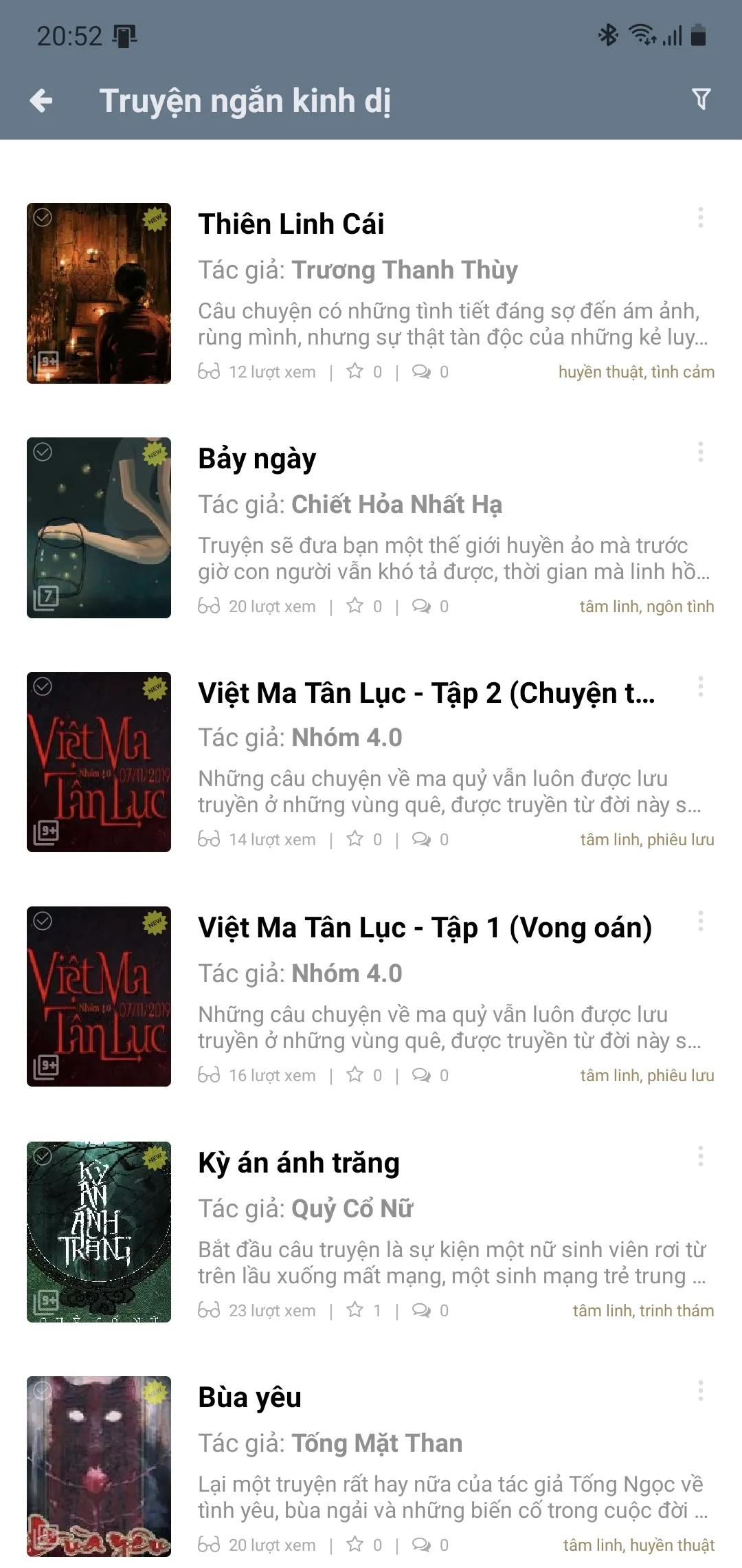 Truyện Kinh Dị (Cộng đồng) | Indus Appstore | Screenshot