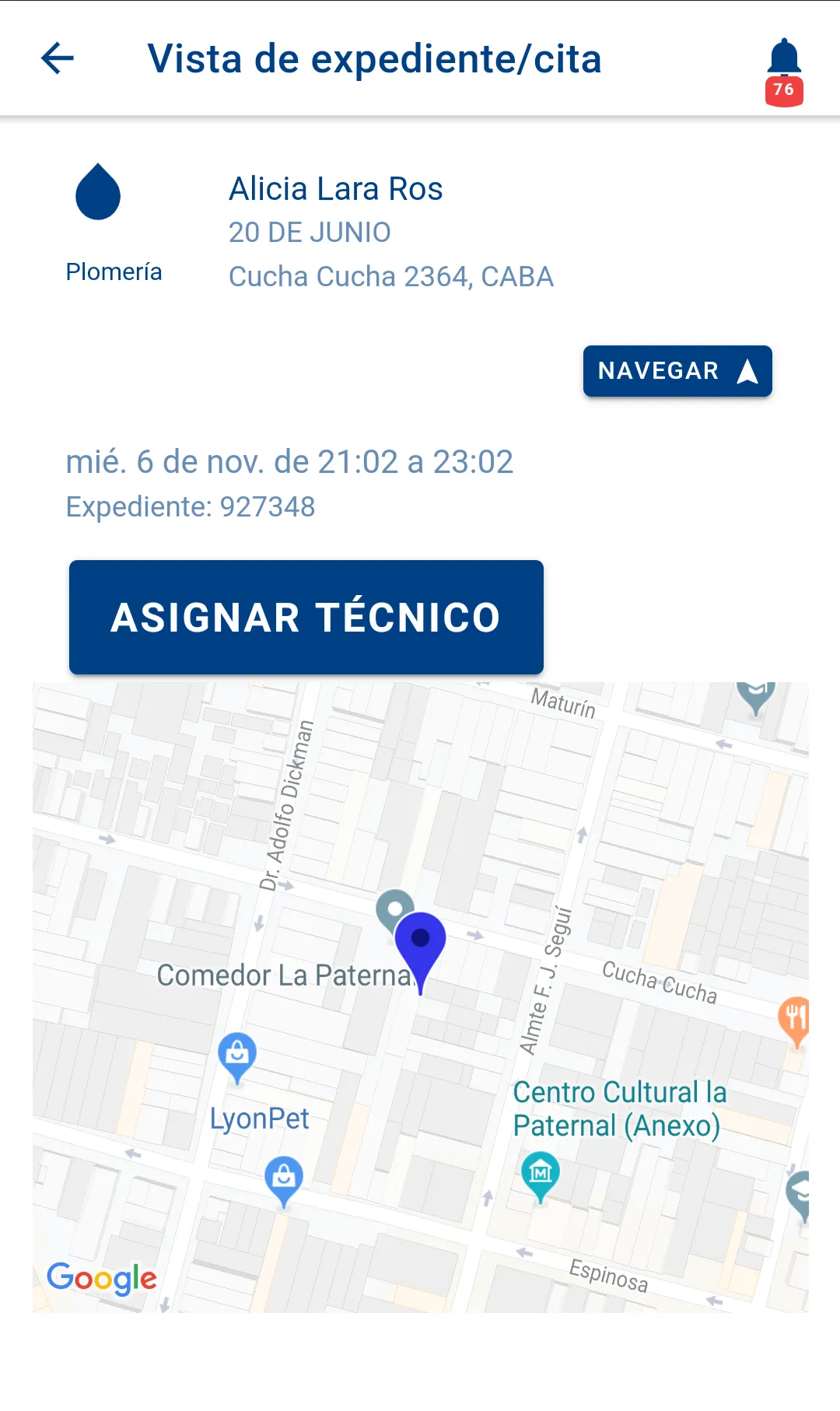 Proveedores Ike Asistencia | Indus Appstore | Screenshot