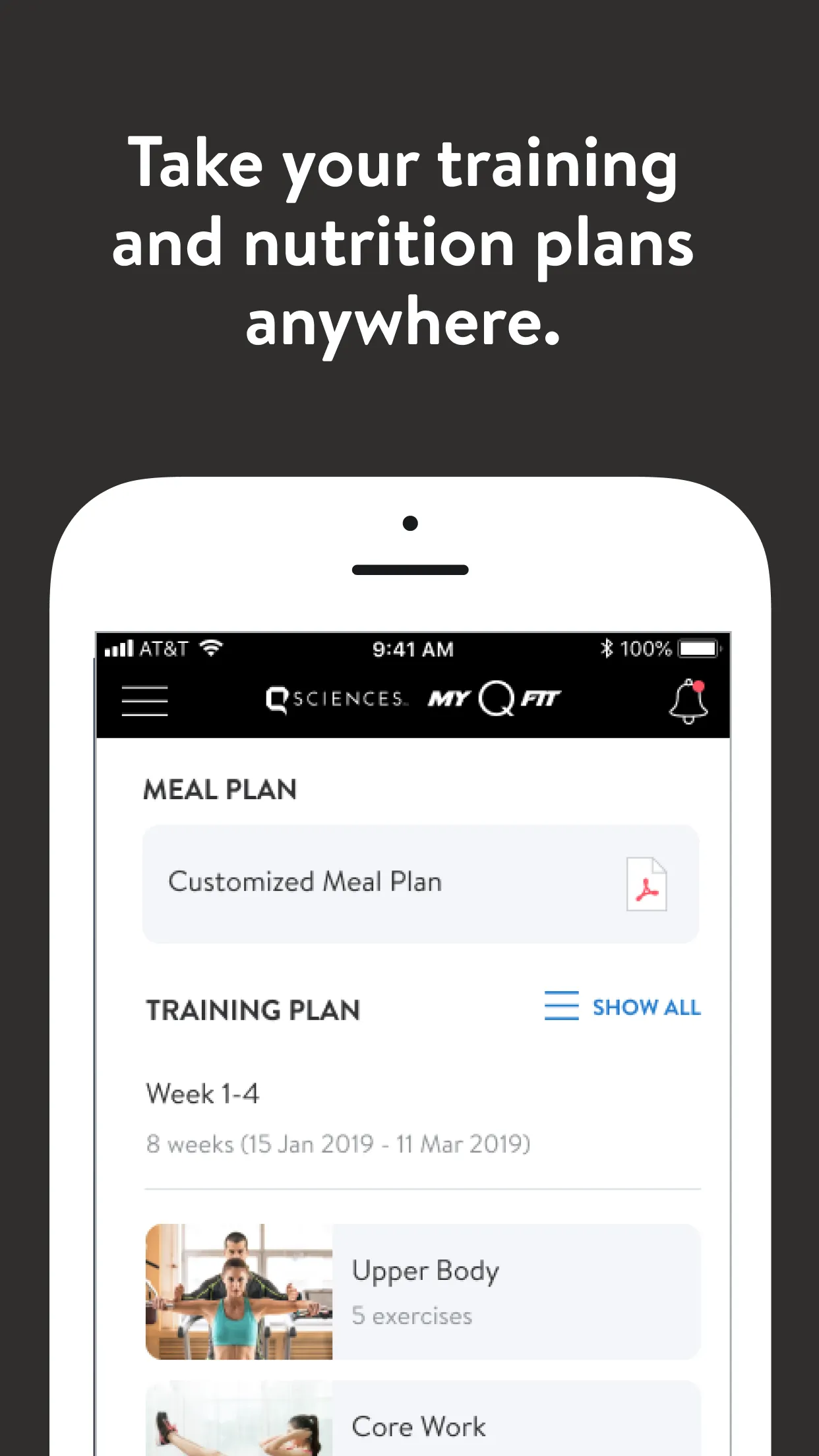 MyQFIT | Indus Appstore | Screenshot