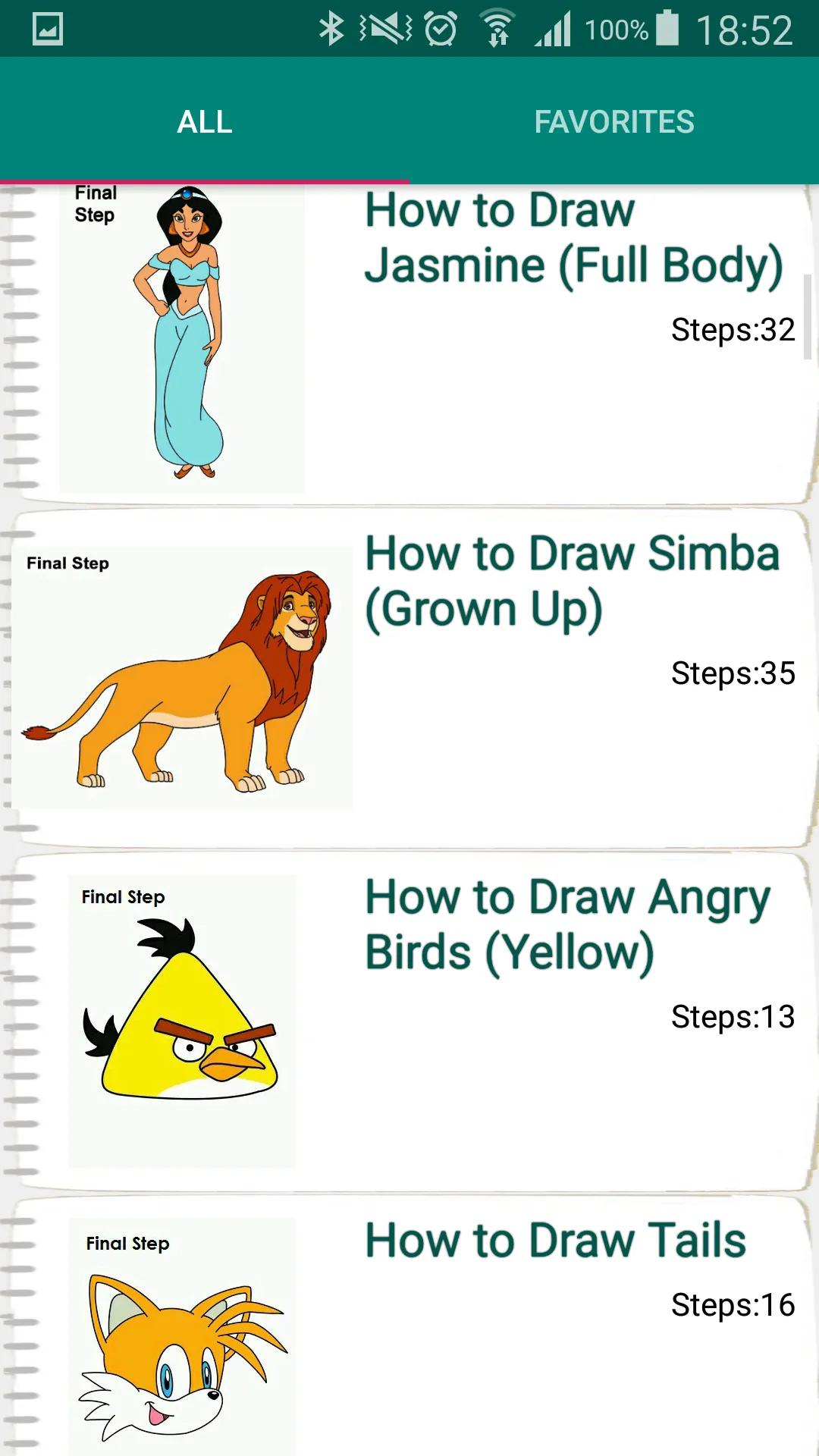 Drawing Lessons Cartoon Charac | Indus Appstore | Screenshot