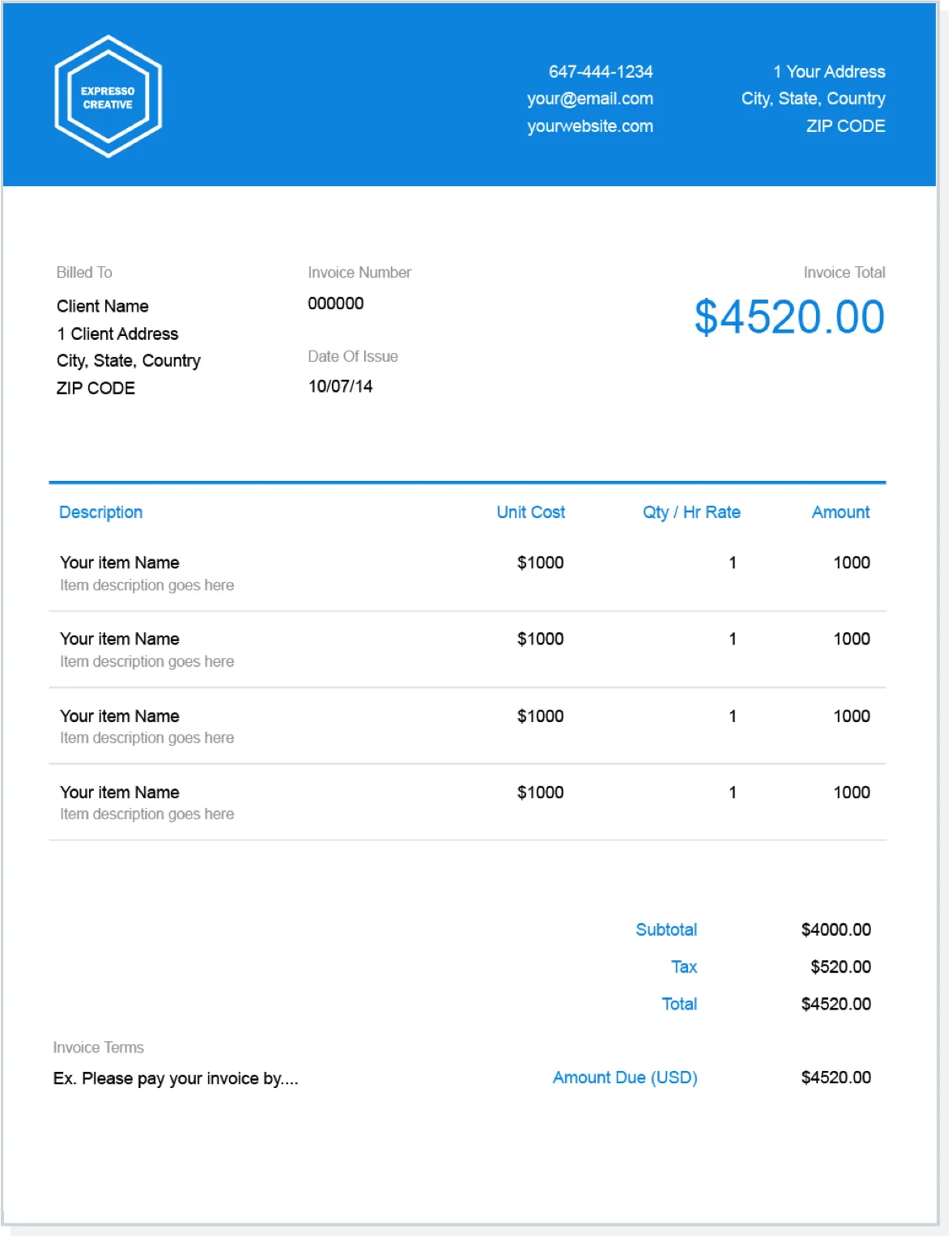 Invoice Templates | Indus Appstore | Screenshot