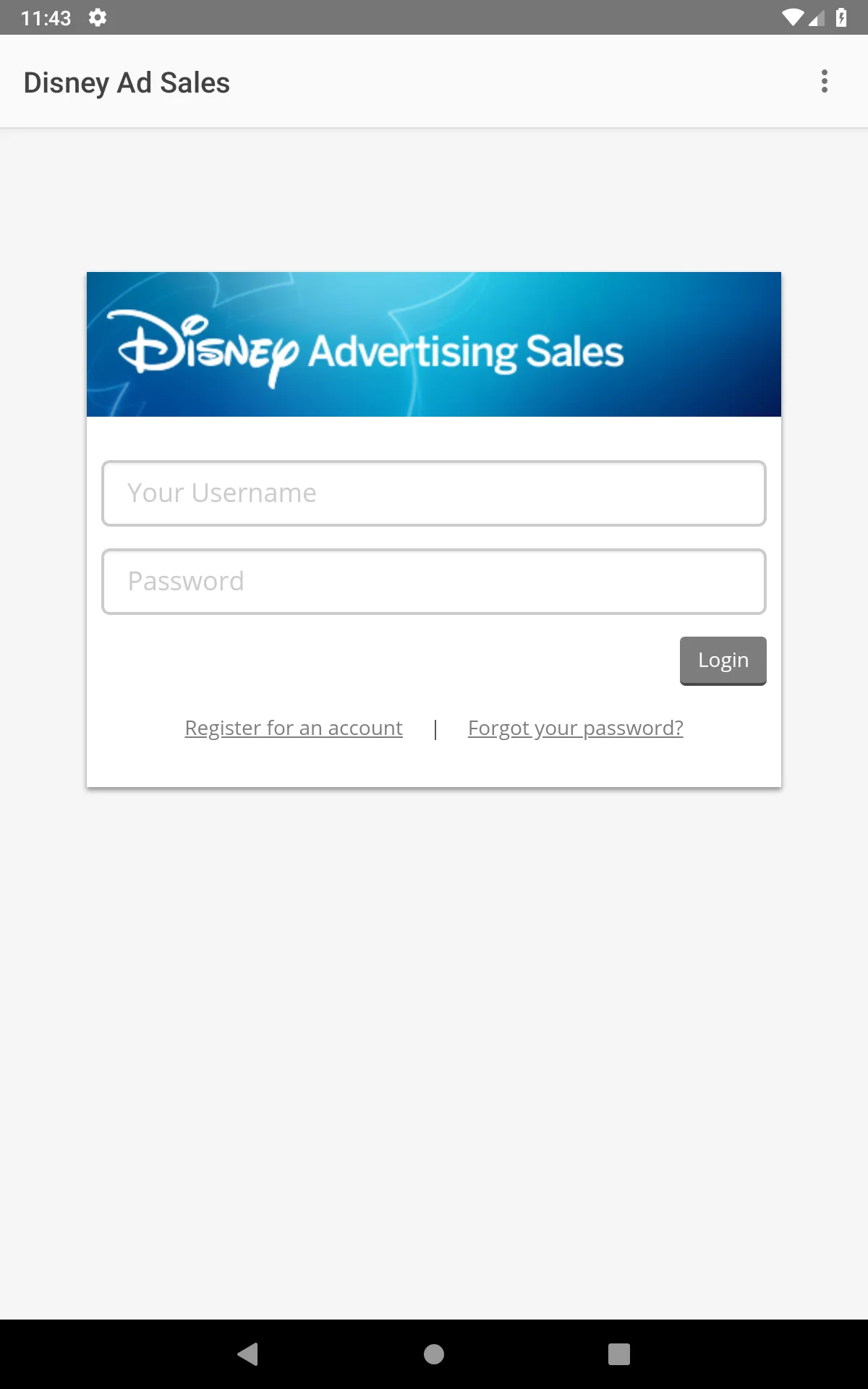 Disney Advertising Sales App | Indus Appstore | Screenshot