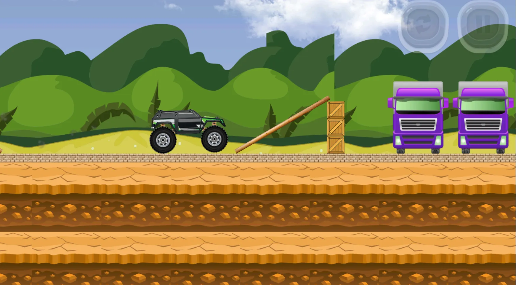 Monster Truck Hero Game | Indus Appstore | Screenshot