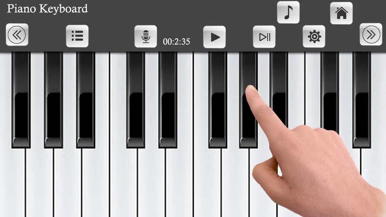 Real Piano Keyboard | Indus Appstore | Screenshot