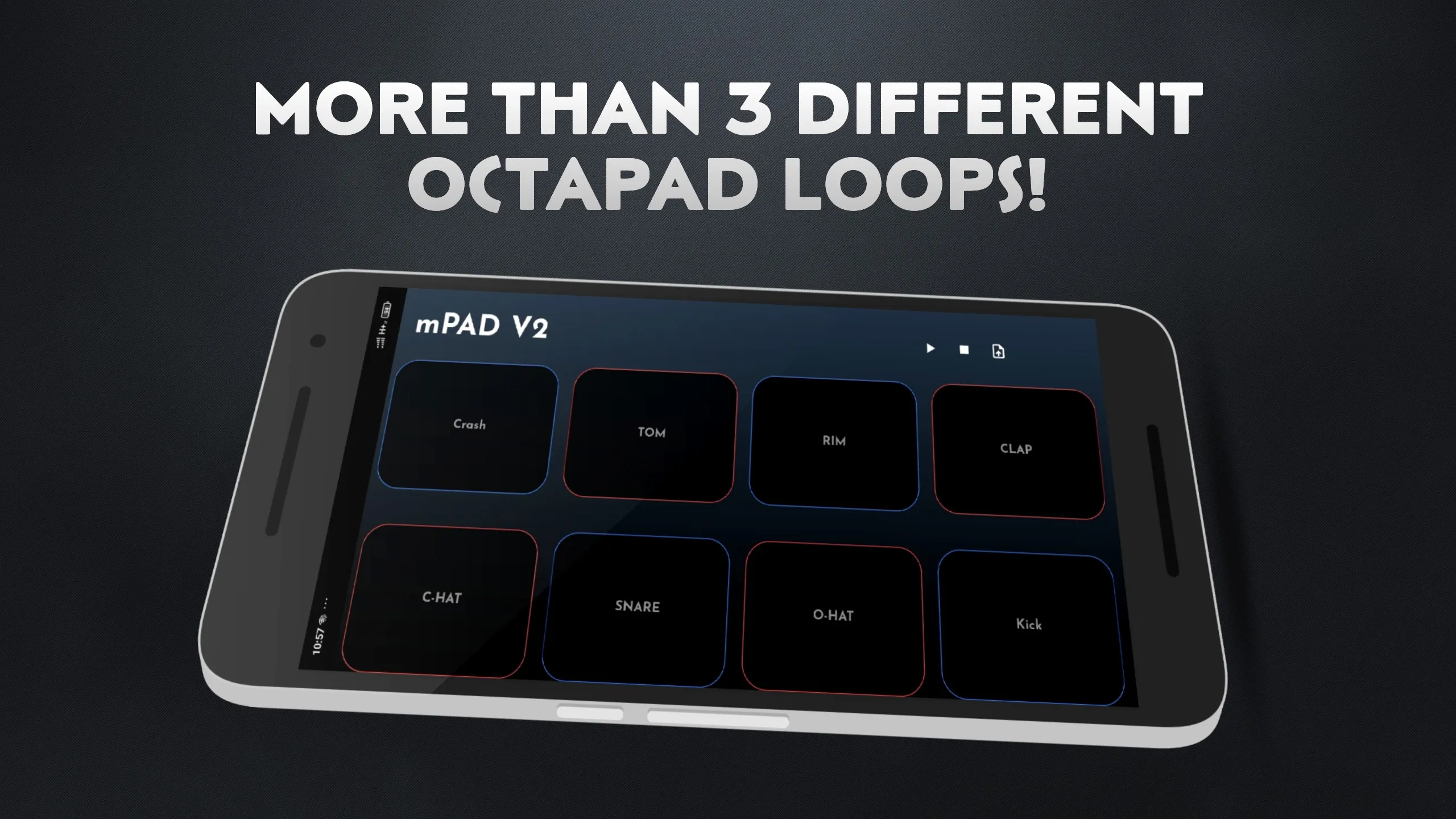 mPAD - Mobile Octapad & Drum | Indus Appstore | Screenshot