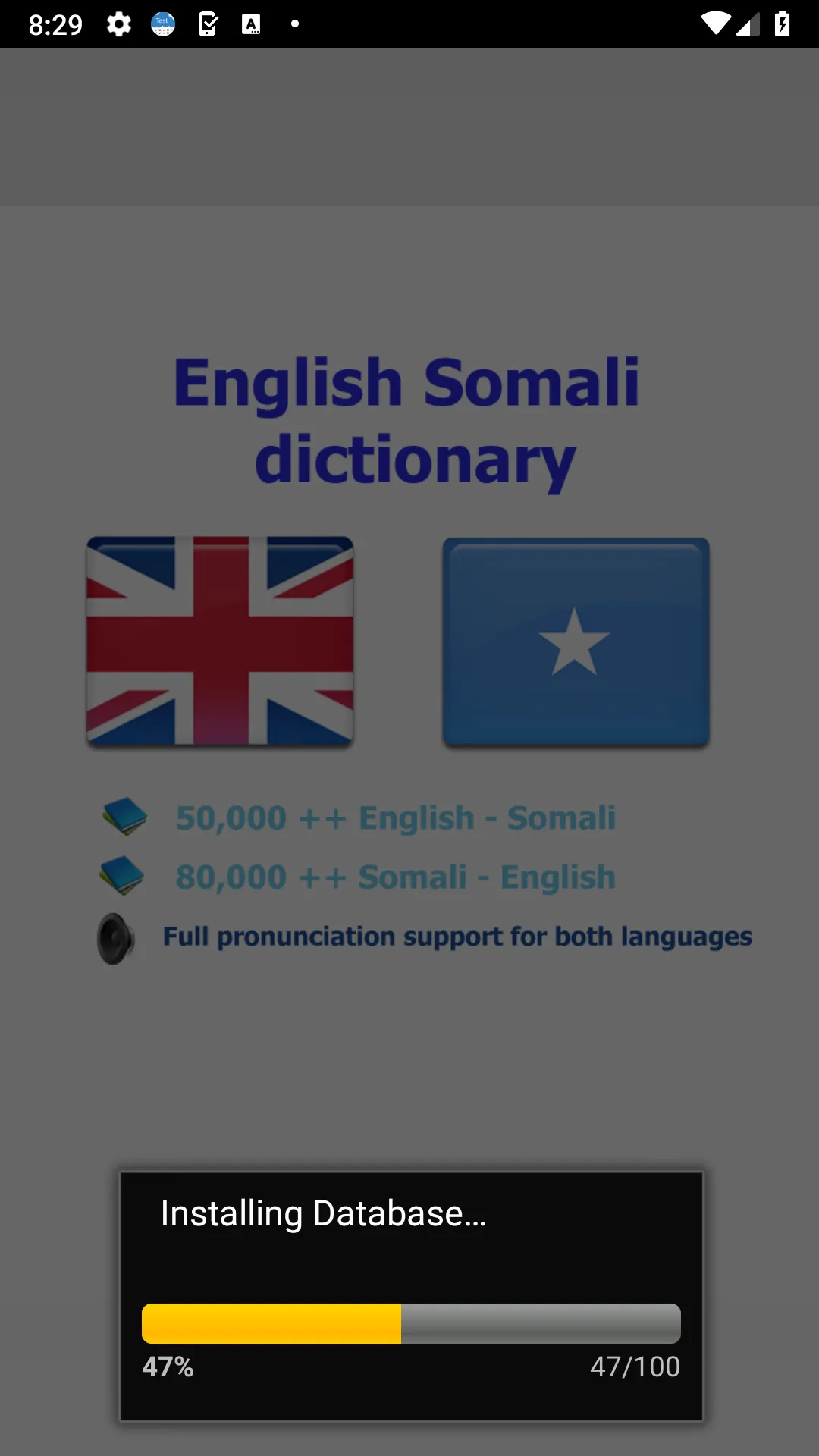 Somali qaamuus | Indus Appstore | Screenshot