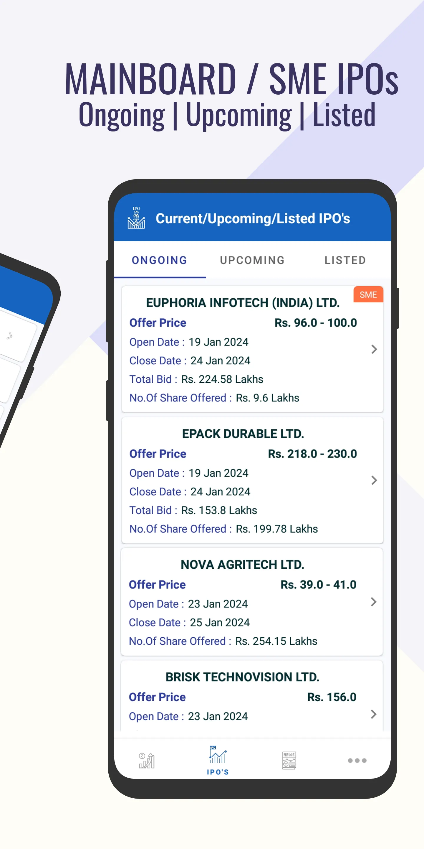 IPO Guru | Indus Appstore | Screenshot