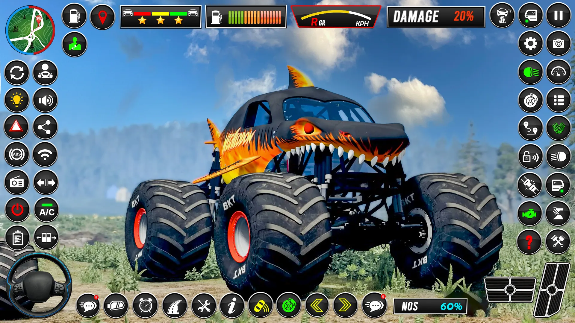 Monster Truck Stunts Racing 3D | Indus Appstore | Screenshot