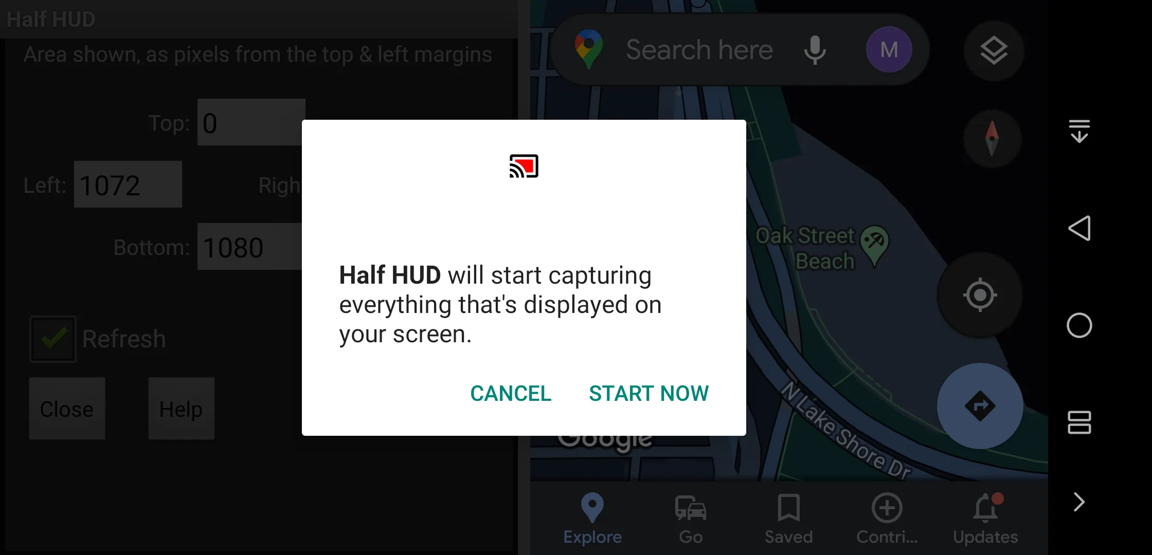 Half HUD | Indus Appstore | Screenshot