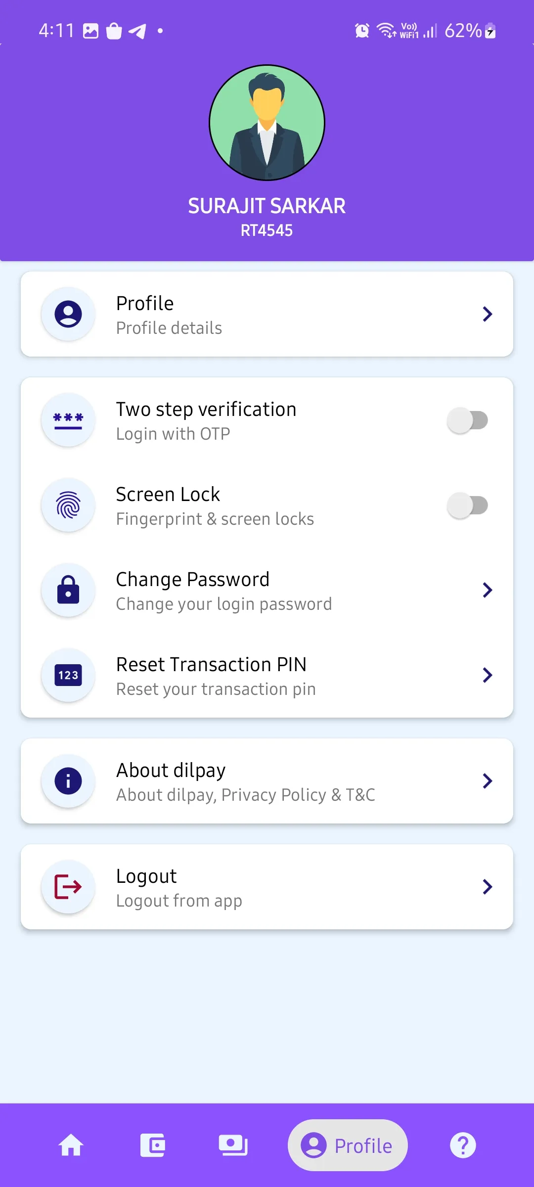 DilPay - Recharge, AEPS, mATM | Indus Appstore | Screenshot