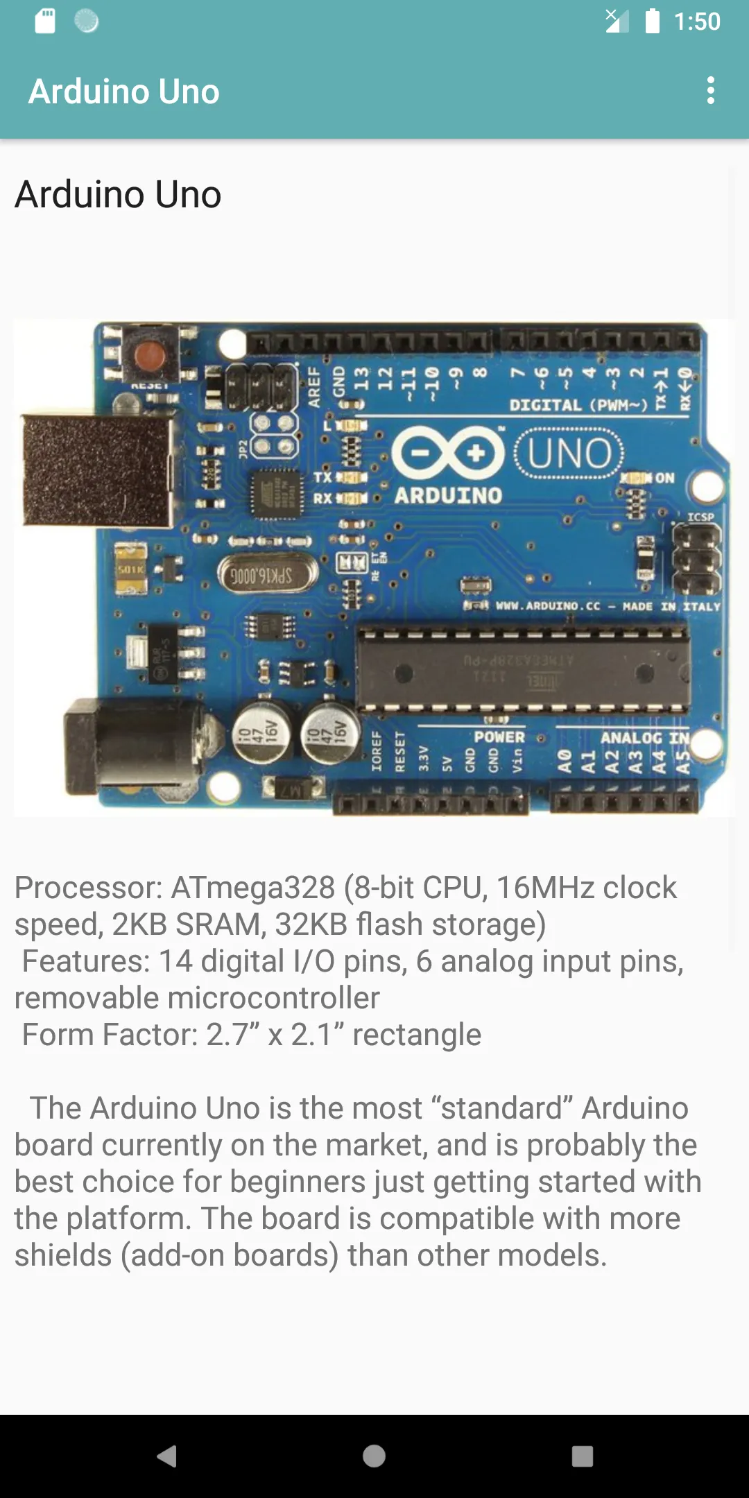 Arduino Uno | Indus Appstore | Screenshot