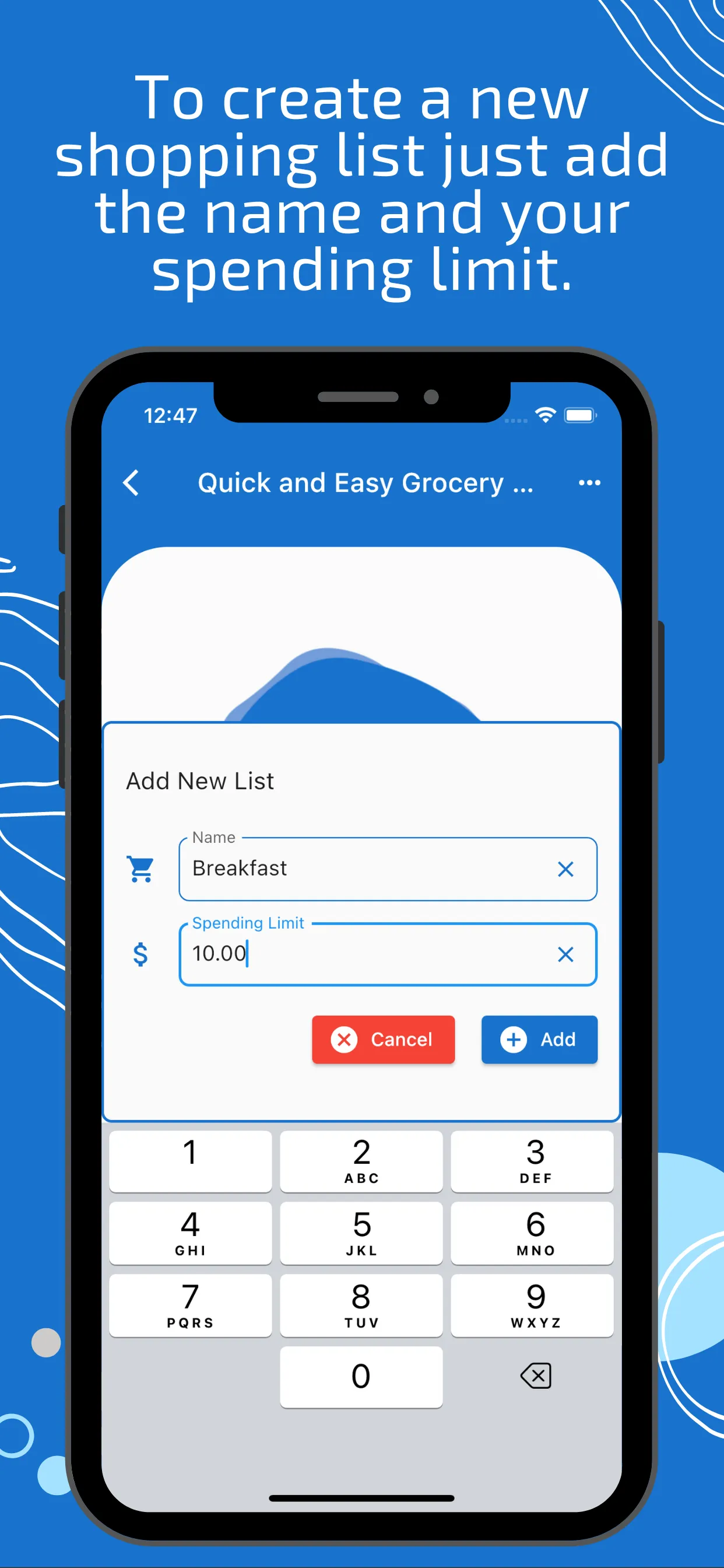 Quick & Easy Shopping List | Indus Appstore | Screenshot