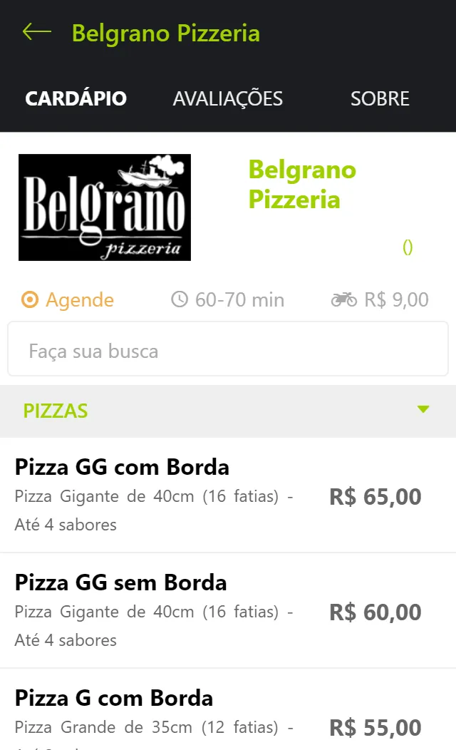 Pizzaria Belgrano | Indus Appstore | Screenshot