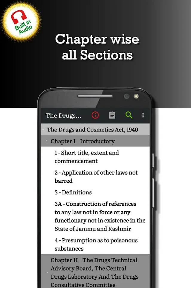 Drugs and Cosmetics Act 1940 | Indus Appstore | Screenshot