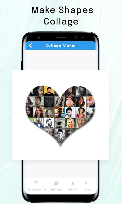 Alphabet Photo Collage Maker | Indus Appstore | Screenshot