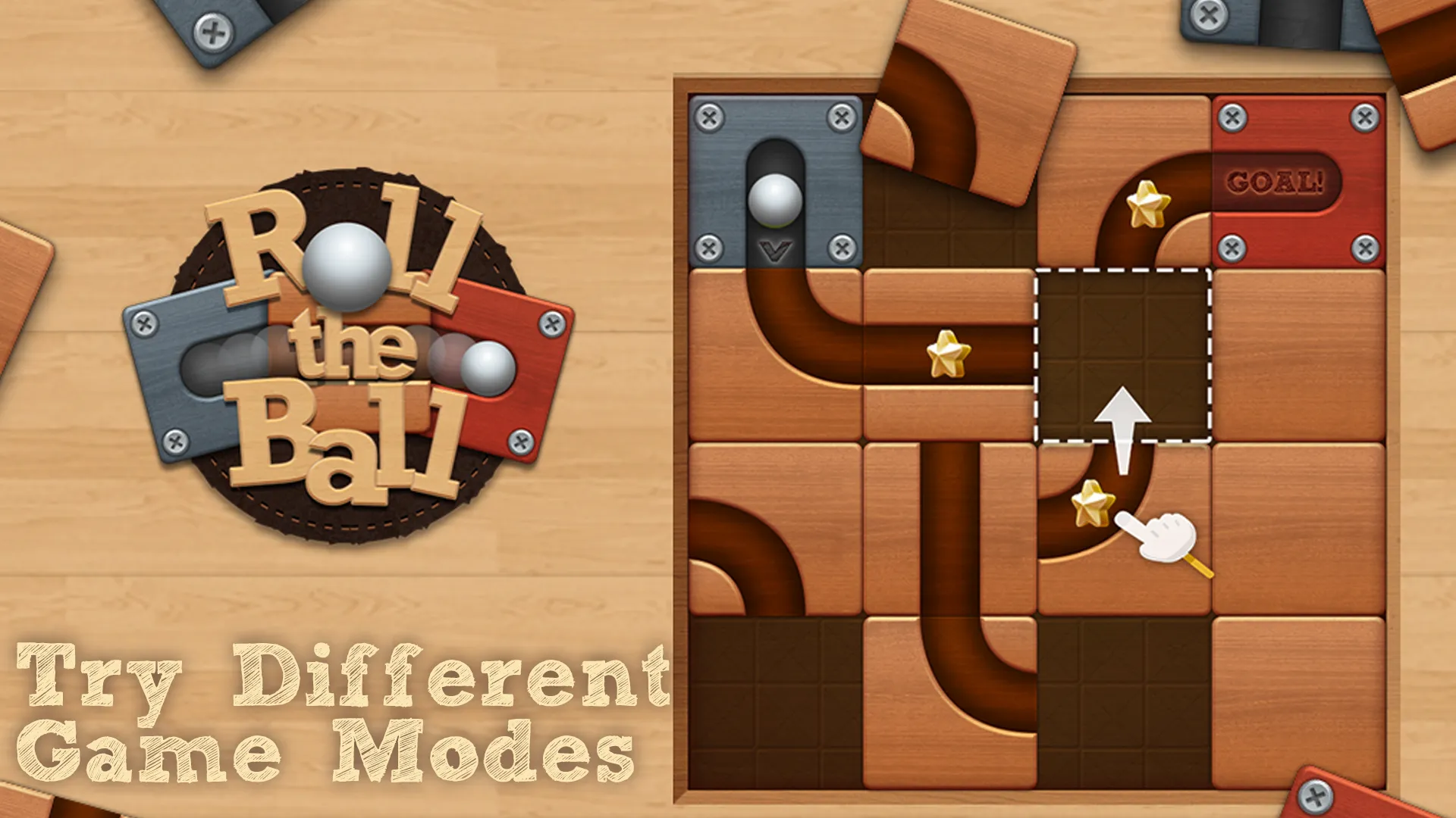 Roll the Ball® - slide puzzle | Indus Appstore | Screenshot