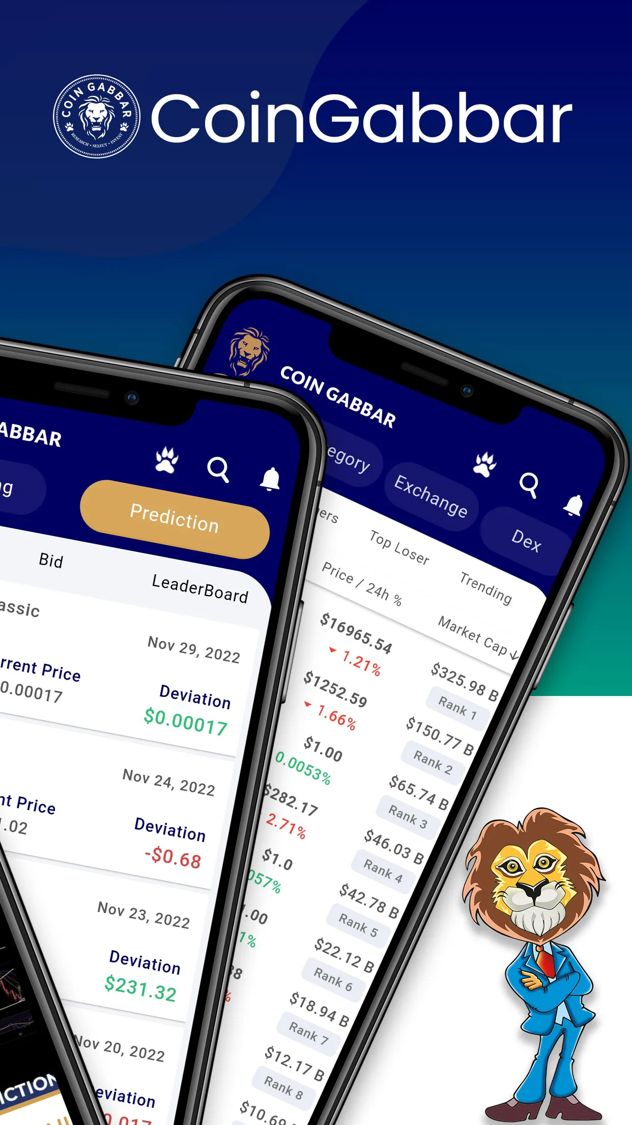 Coingabbar: Live Crypto Prices | Indus Appstore | Screenshot