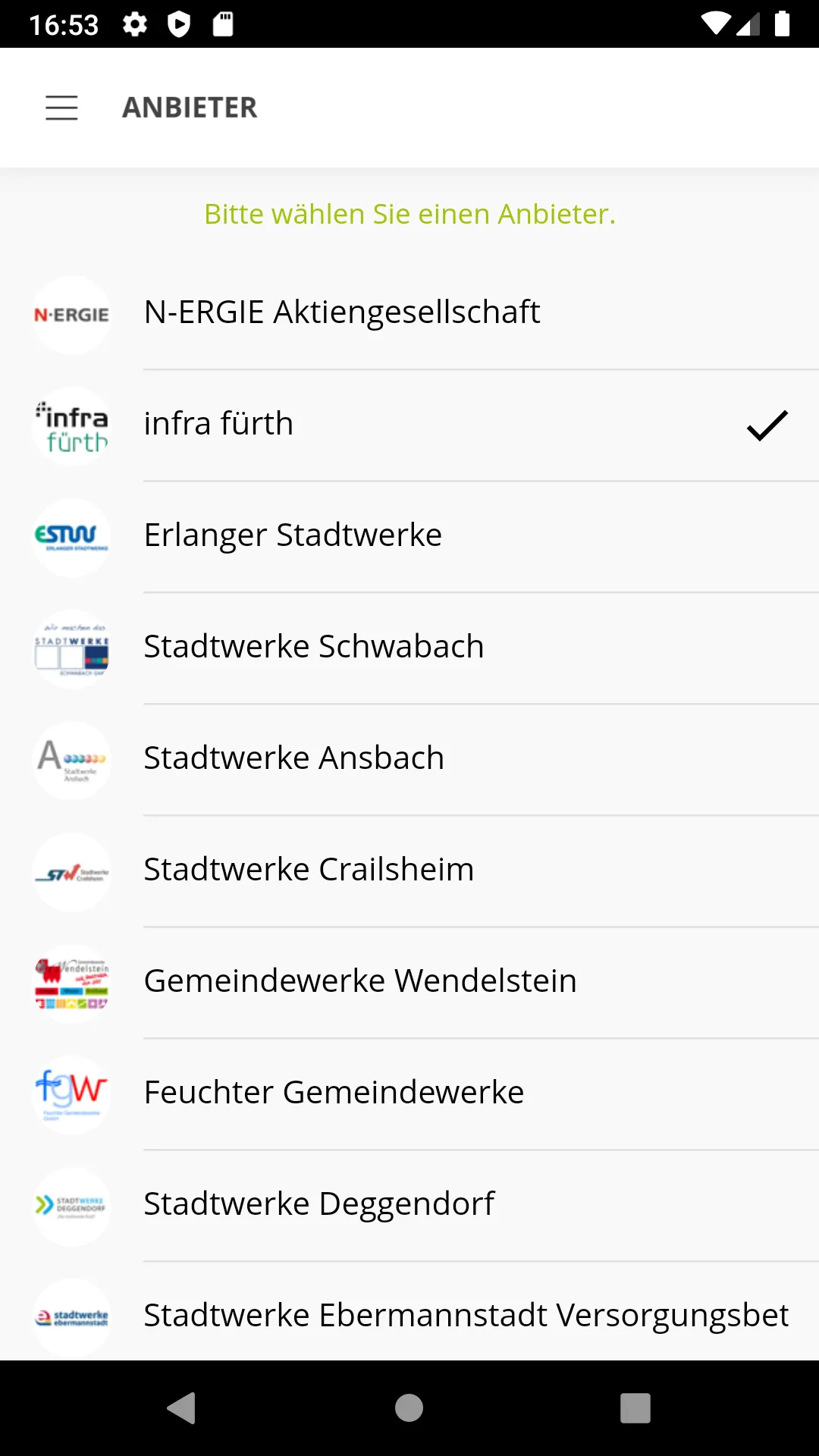 Ladeverbund+ | Indus Appstore | Screenshot