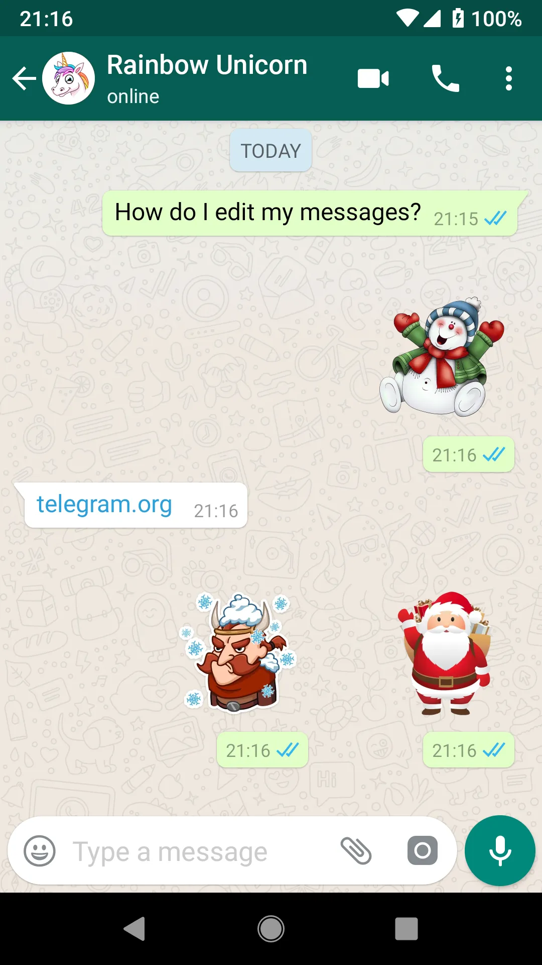 Christmas Holidays Stickers -  | Indus Appstore | Screenshot