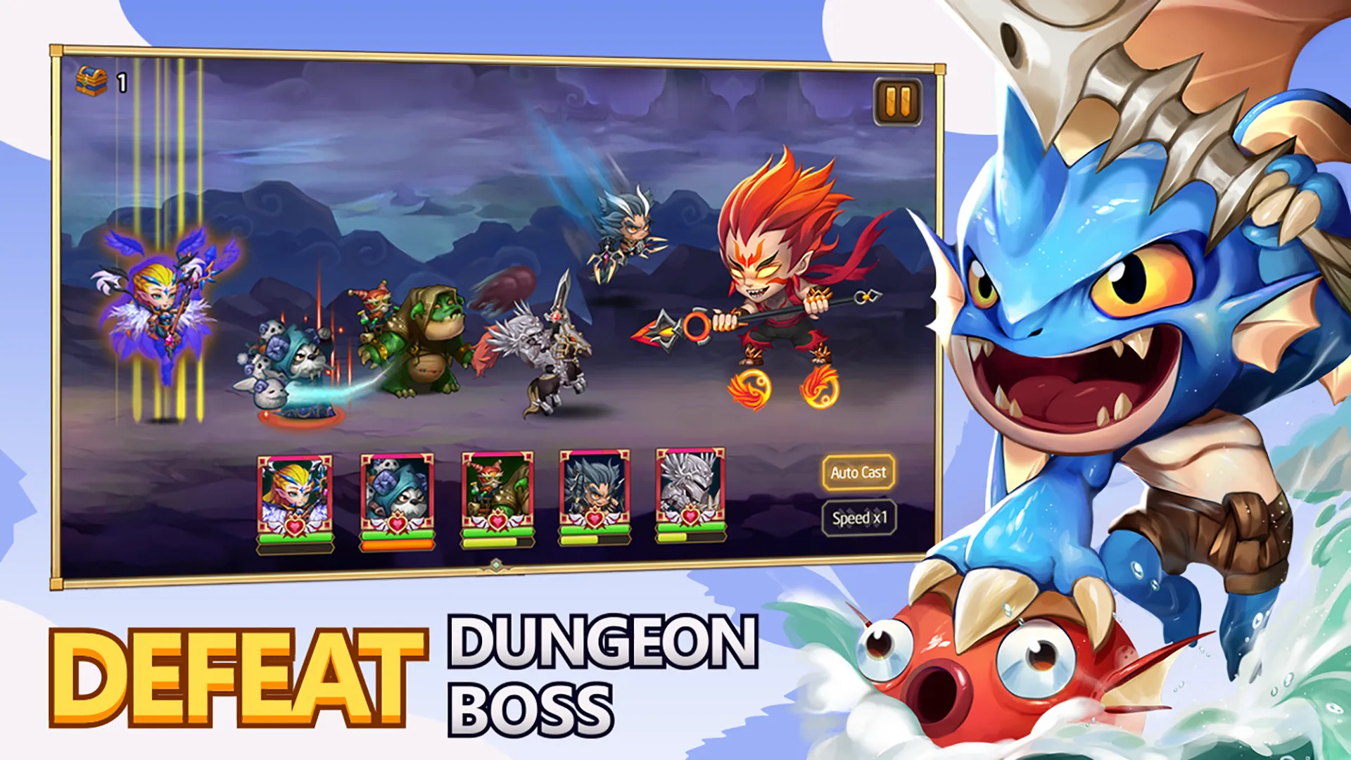 Heroes Legend: Idle Battle War | Indus Appstore | Screenshot