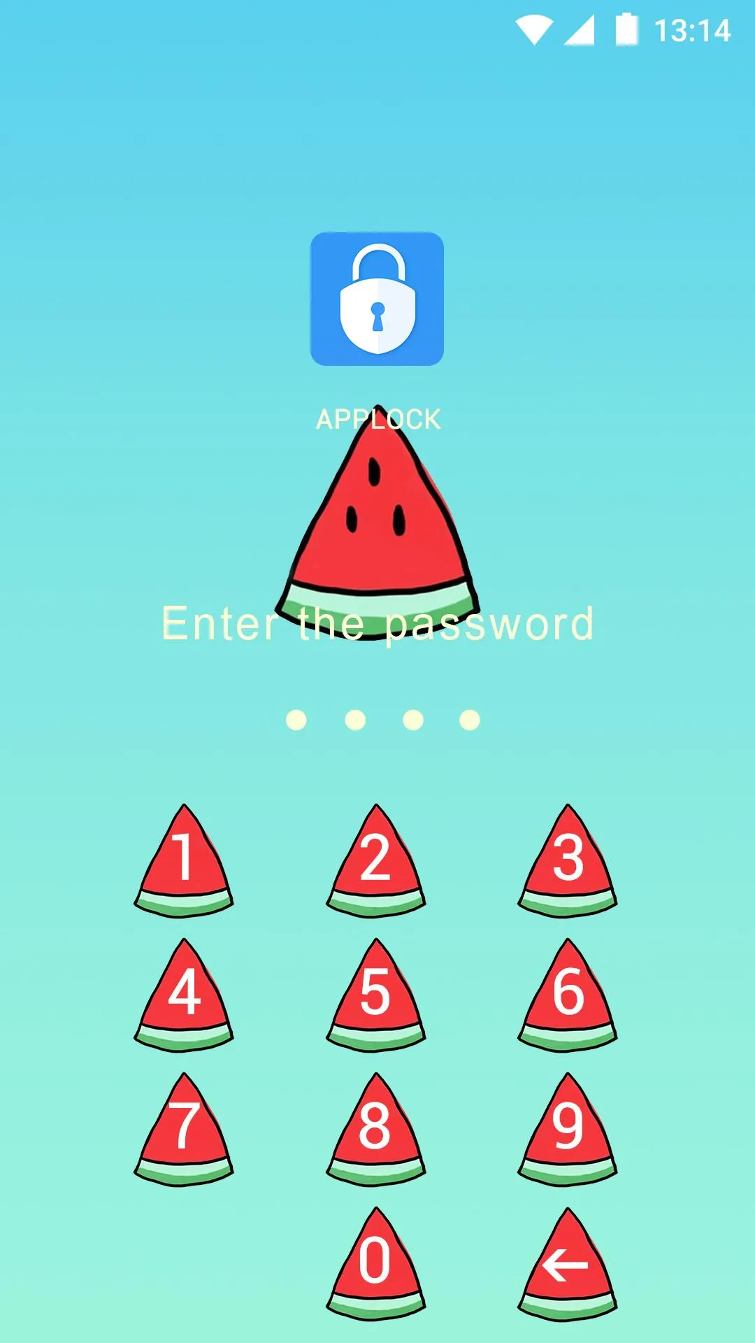 AppLock Theme Watermelon | Indus Appstore | Screenshot