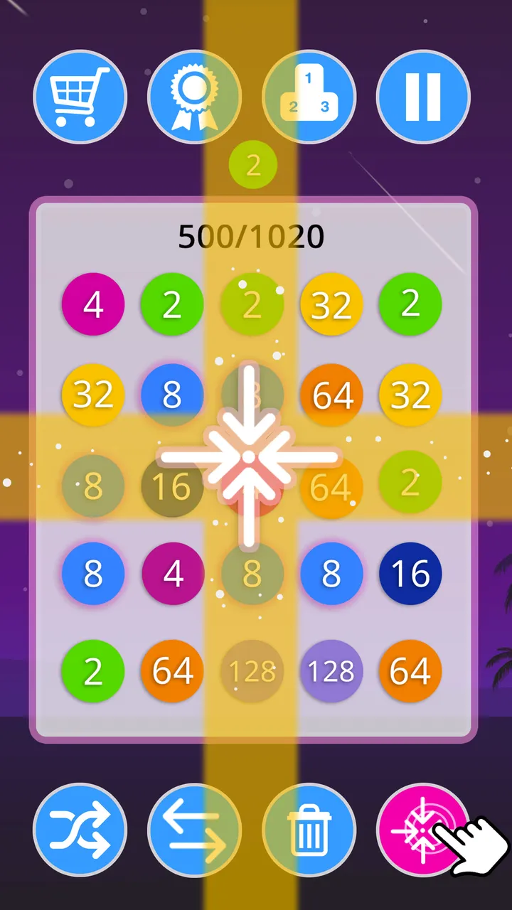 2-4-8 : link identical numbers | Indus Appstore | Screenshot