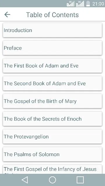 Lost Books of the Bible | Indus Appstore | Screenshot