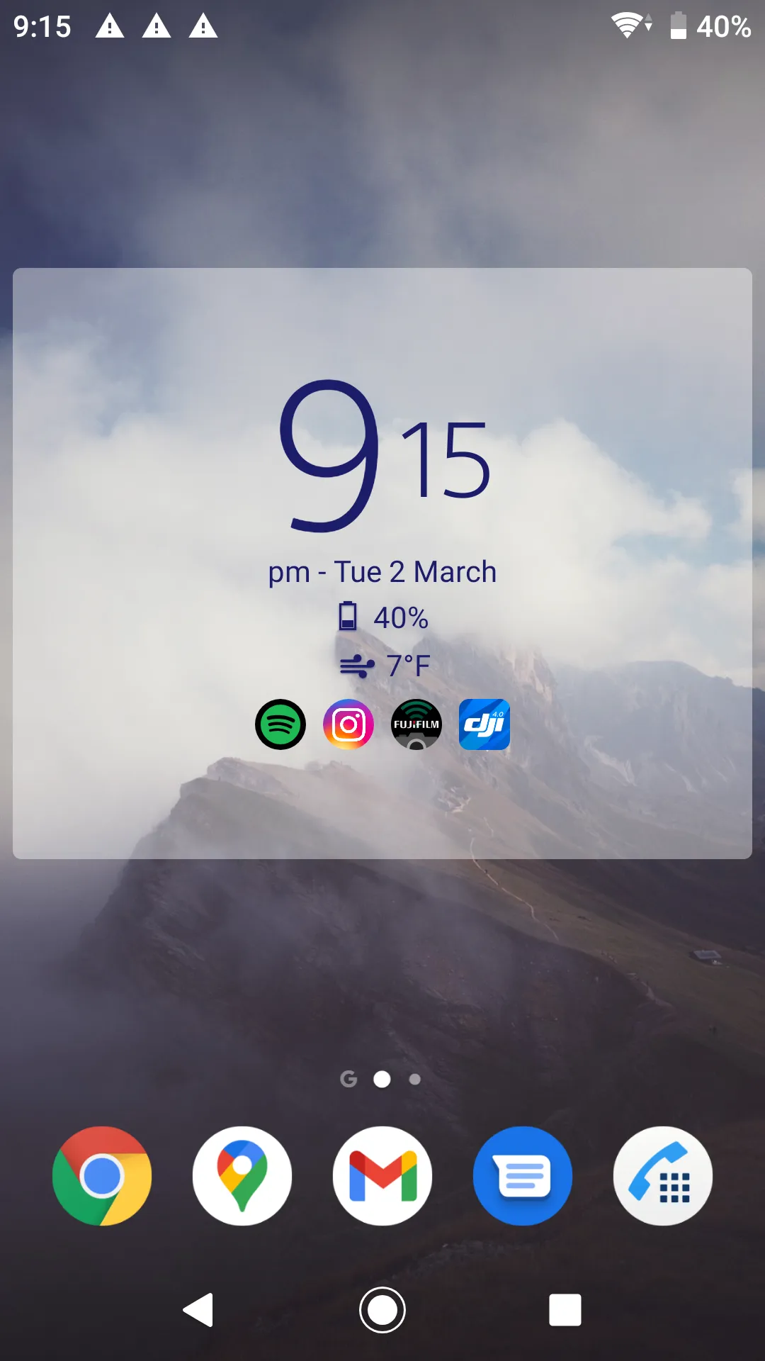 Digital Clock & Weather Widget | Indus Appstore | Screenshot