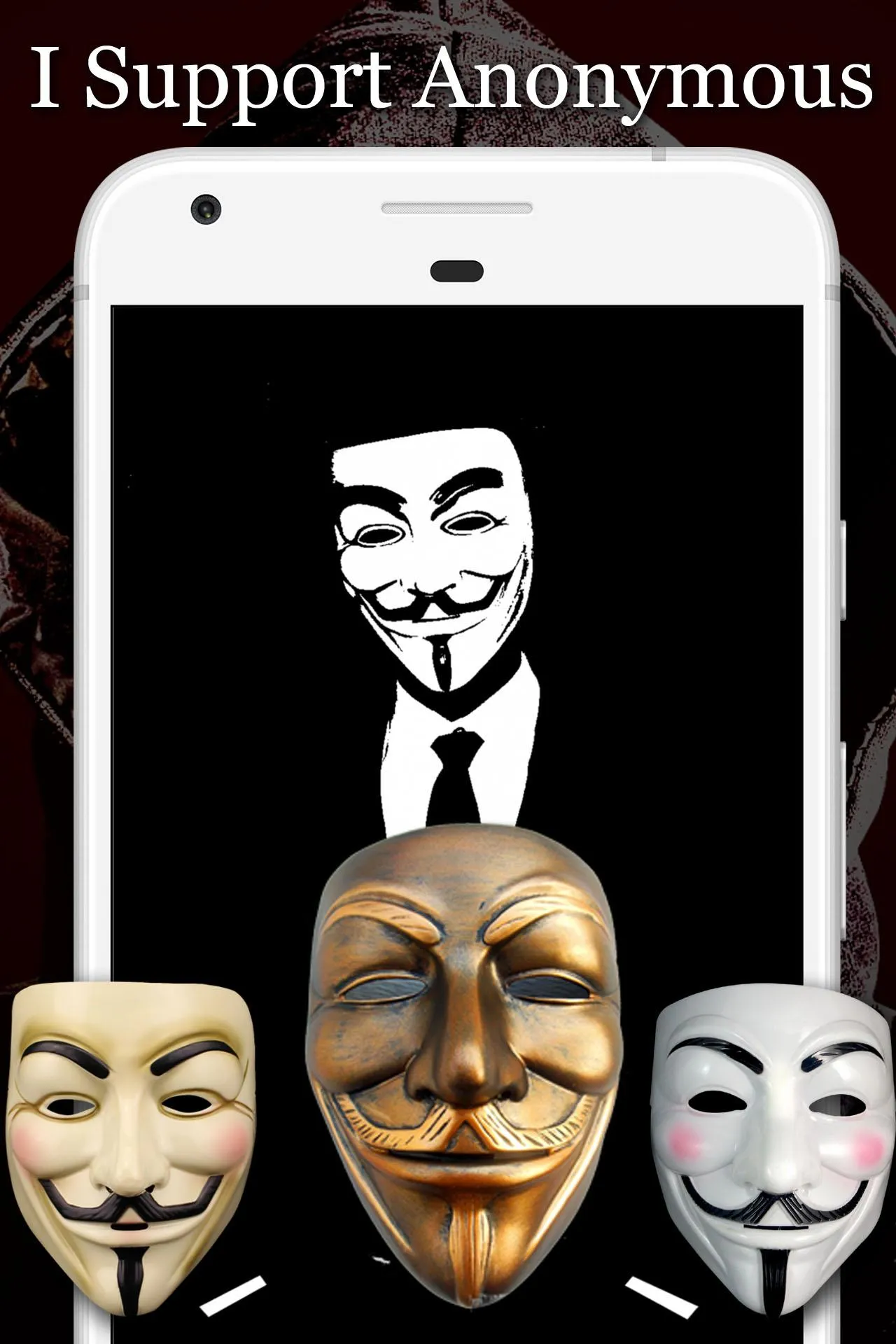 Anonymous Mask Photo Editor | Indus Appstore | Screenshot