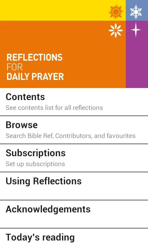 Reflections for Daily Prayer | Indus Appstore | Screenshot