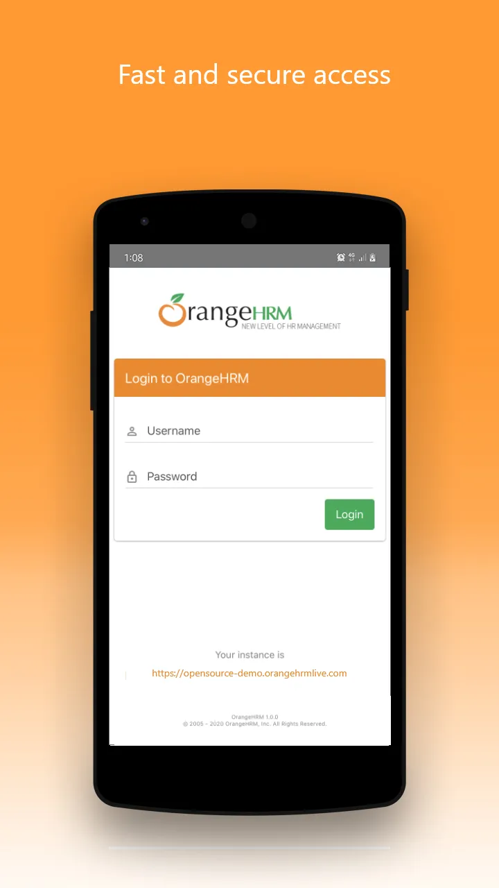 OrangeHRM Open Source | Indus Appstore | Screenshot