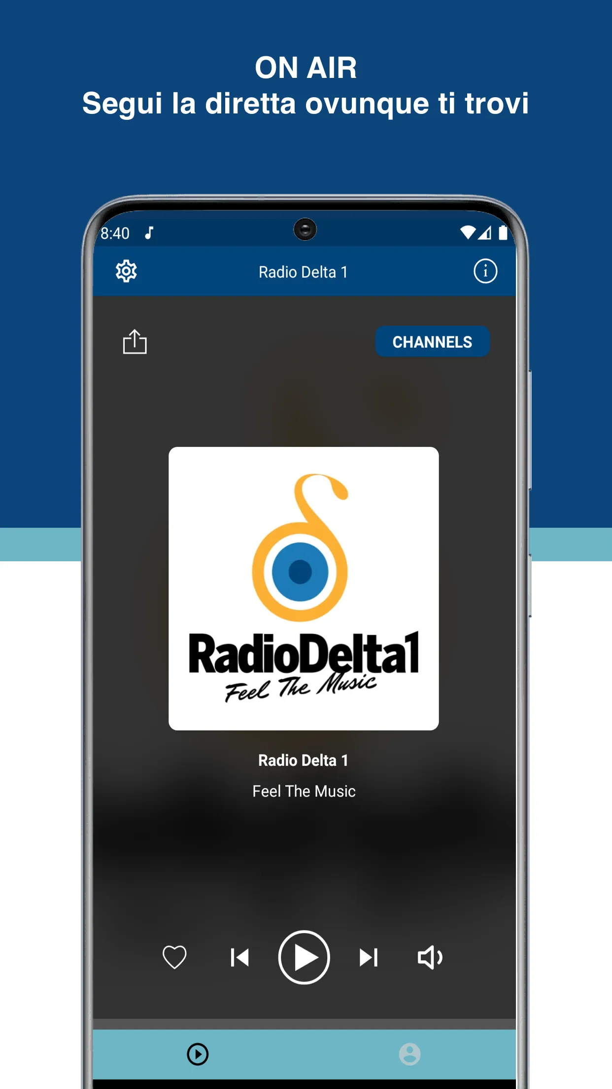 Radio Delta 1 | Indus Appstore | Screenshot