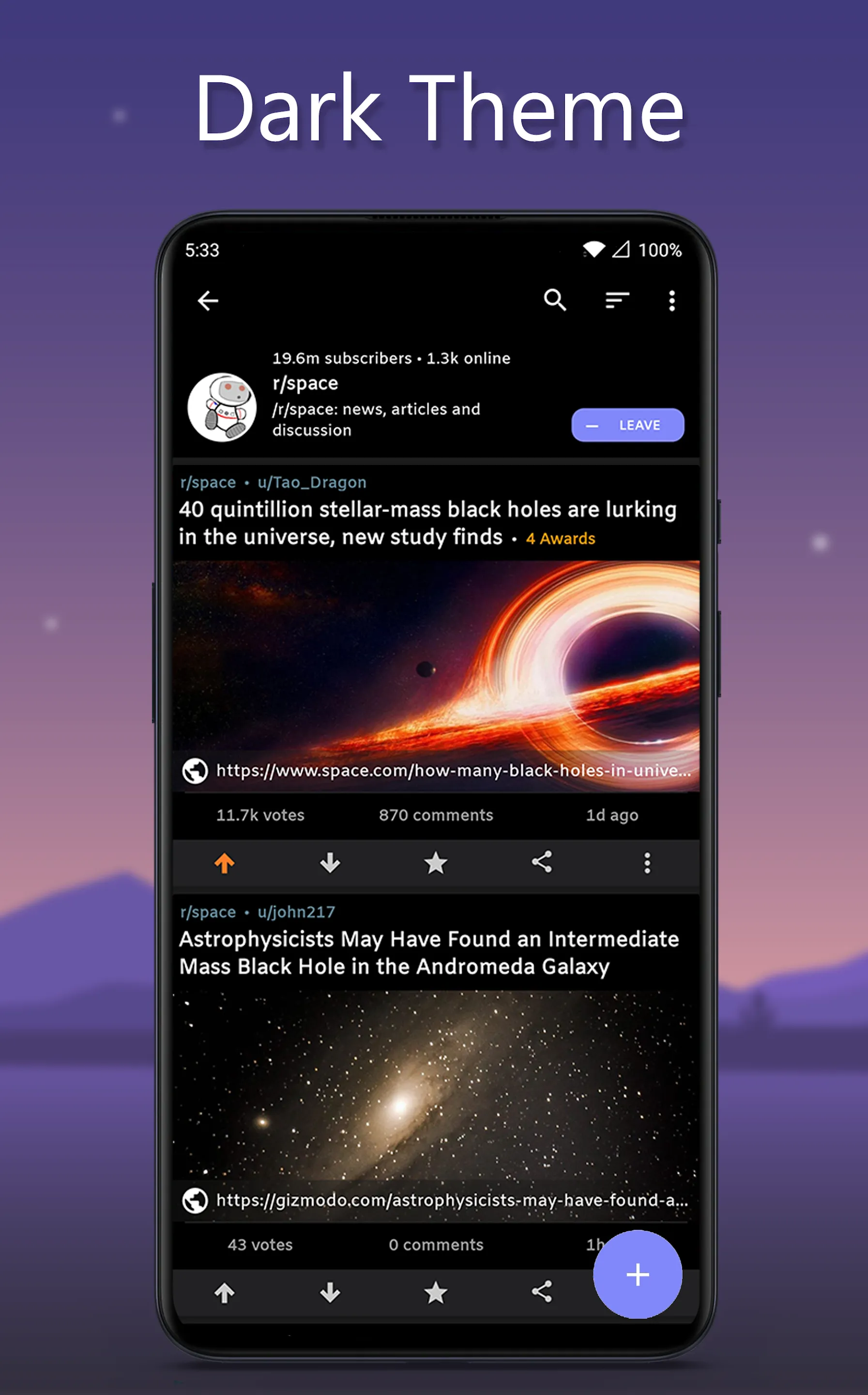 Atom for Reddit | Indus Appstore | Screenshot