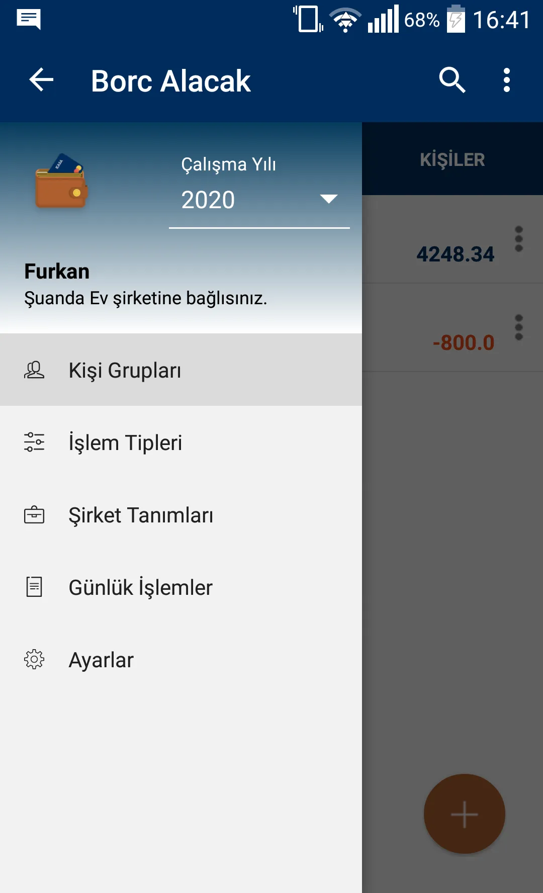 Borç Alacak | Indus Appstore | Screenshot