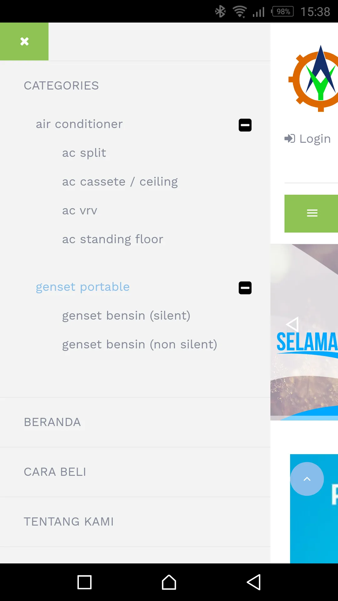 REAKINDO AC STORE | Indus Appstore | Screenshot