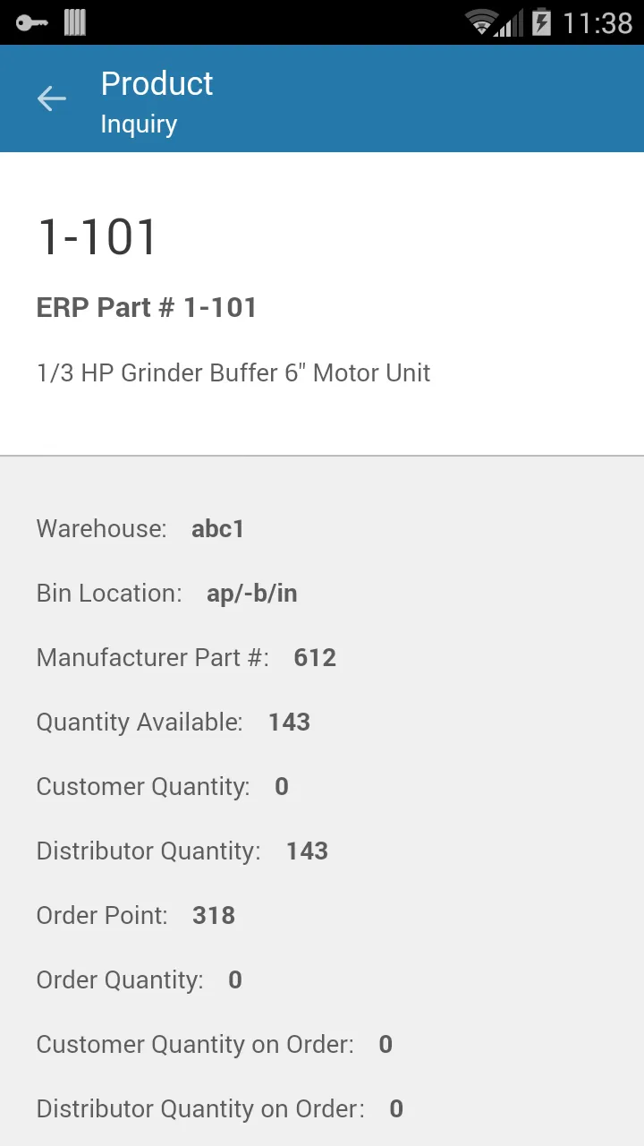 Infor Storeroom Mobile | Indus Appstore | Screenshot