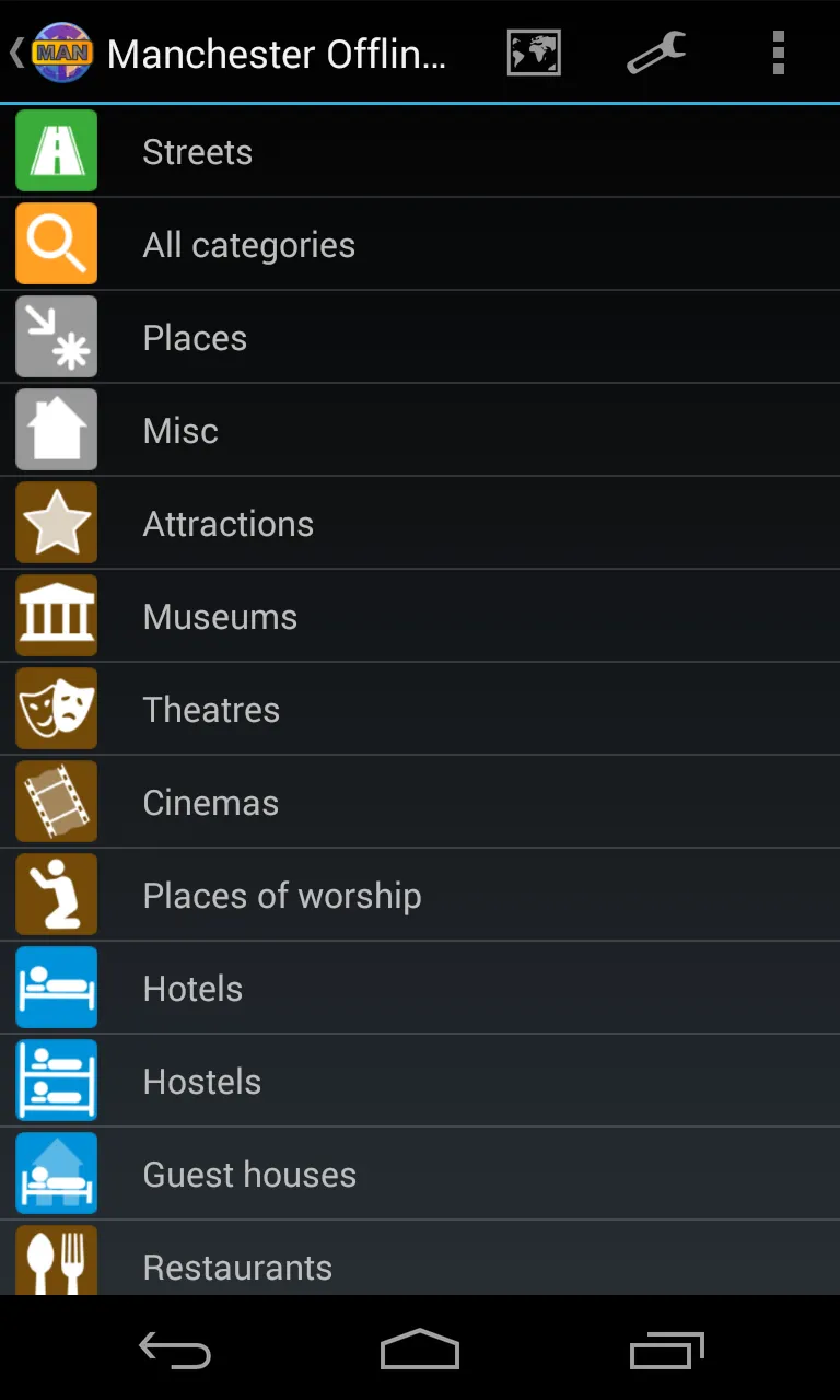 Manchester Offline City Map | Indus Appstore | Screenshot