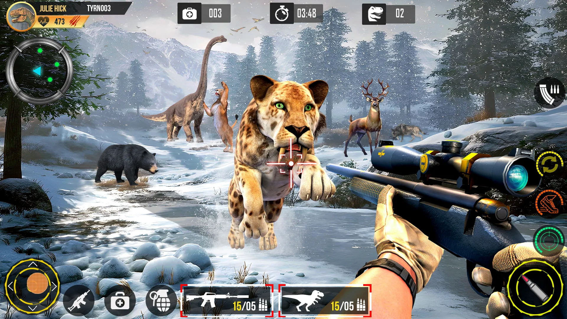 Real Dino Hunting Gun Games | Indus Appstore | Screenshot