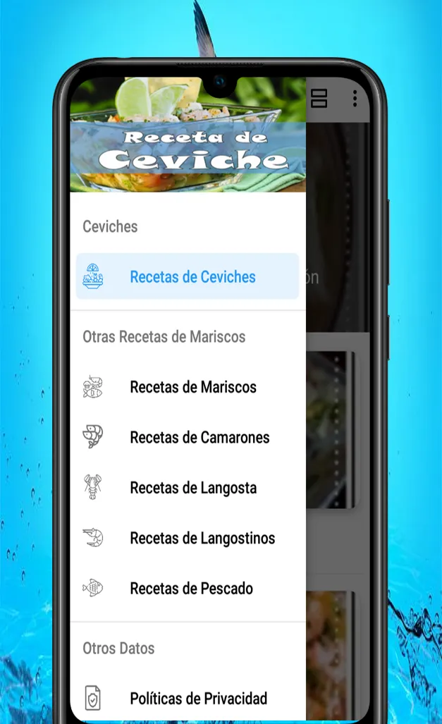 Recetas de Ceviches | Indus Appstore | Screenshot