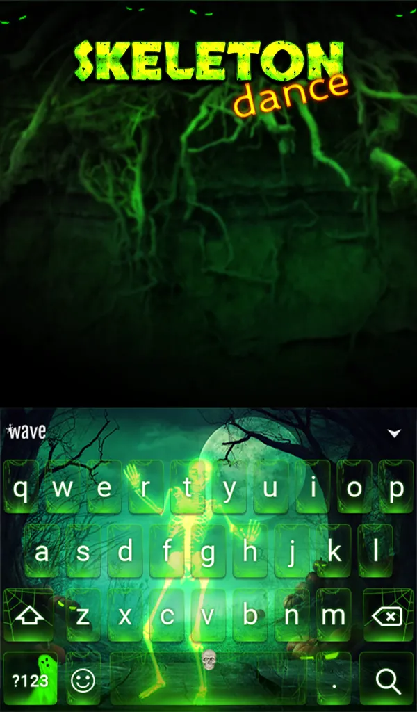 Skeleton Dance Wallpaper Theme | Indus Appstore | Screenshot