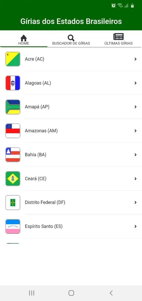 Gírias dos Estados Brasileiros | Indus Appstore | Screenshot