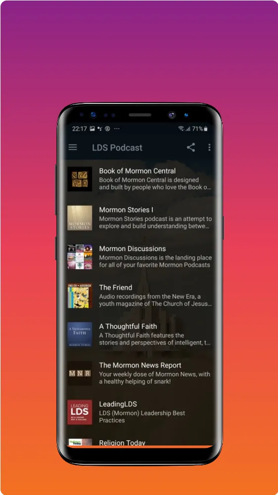 LDS Mormon Podcast Online | Indus Appstore | Screenshot