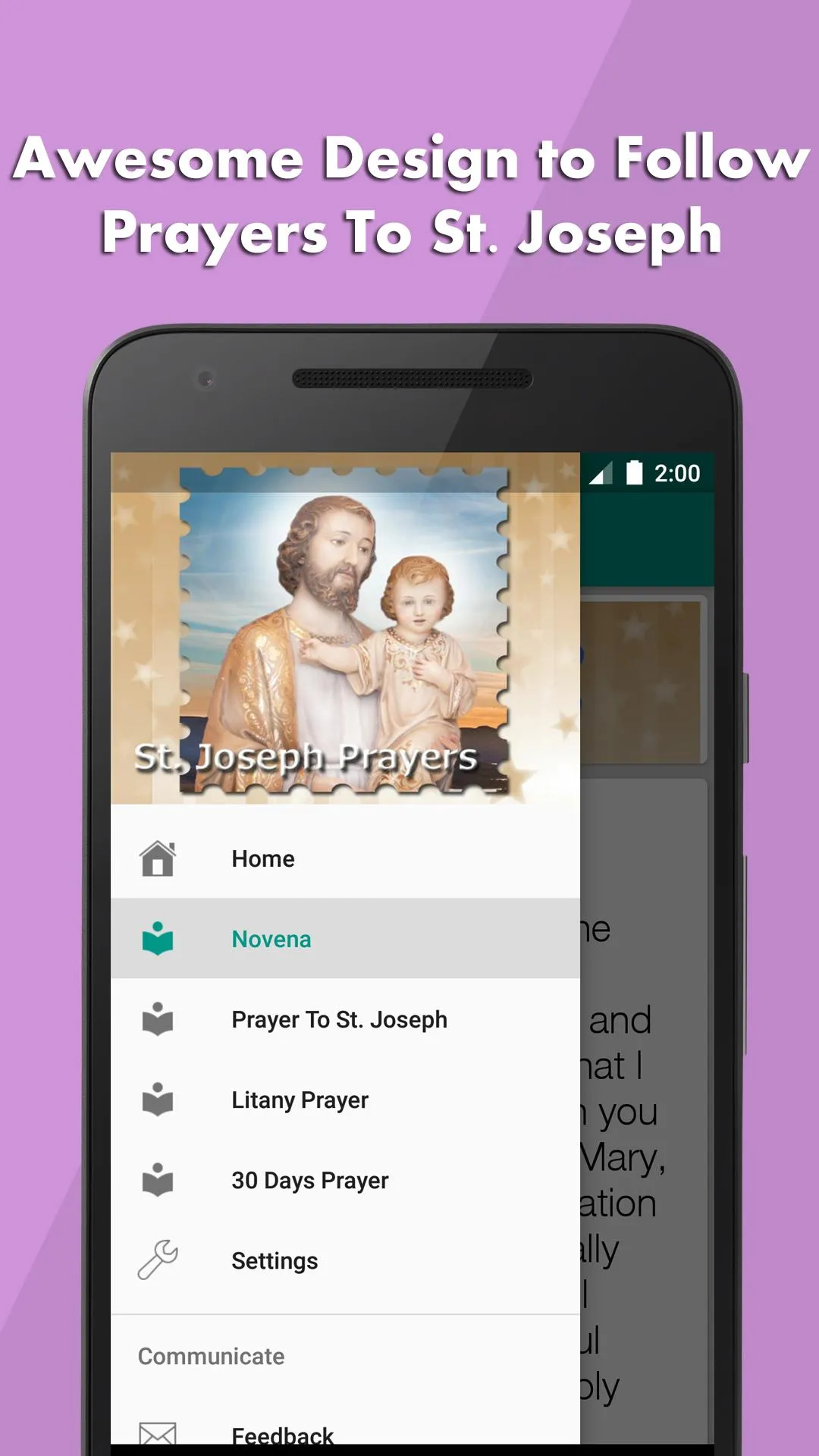 St. Joseph Novena Prayers | Indus Appstore | Screenshot