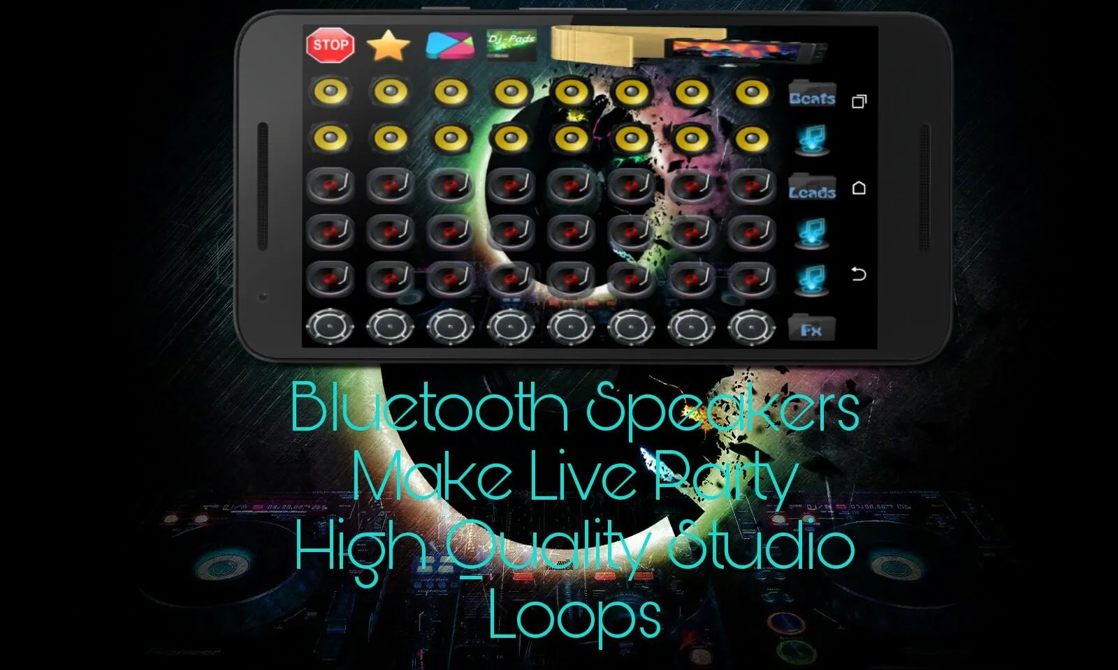 Electronic Trance Dj Pad Mixer | Indus Appstore | Screenshot