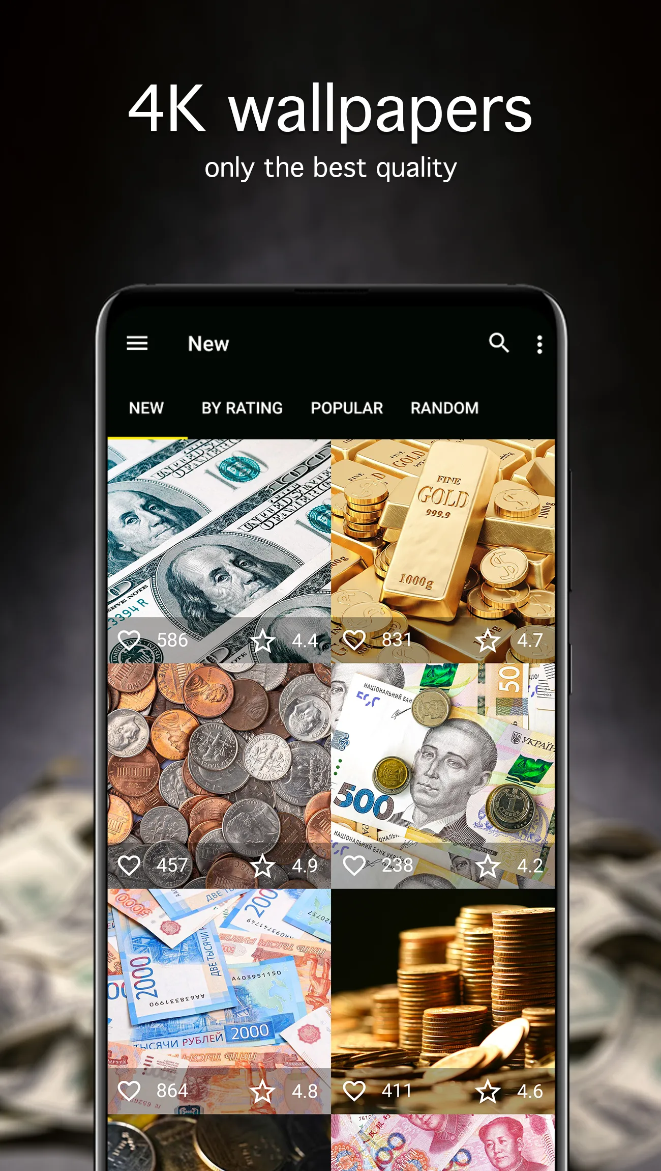 Money Wallpapers 4K | Indus Appstore | Screenshot