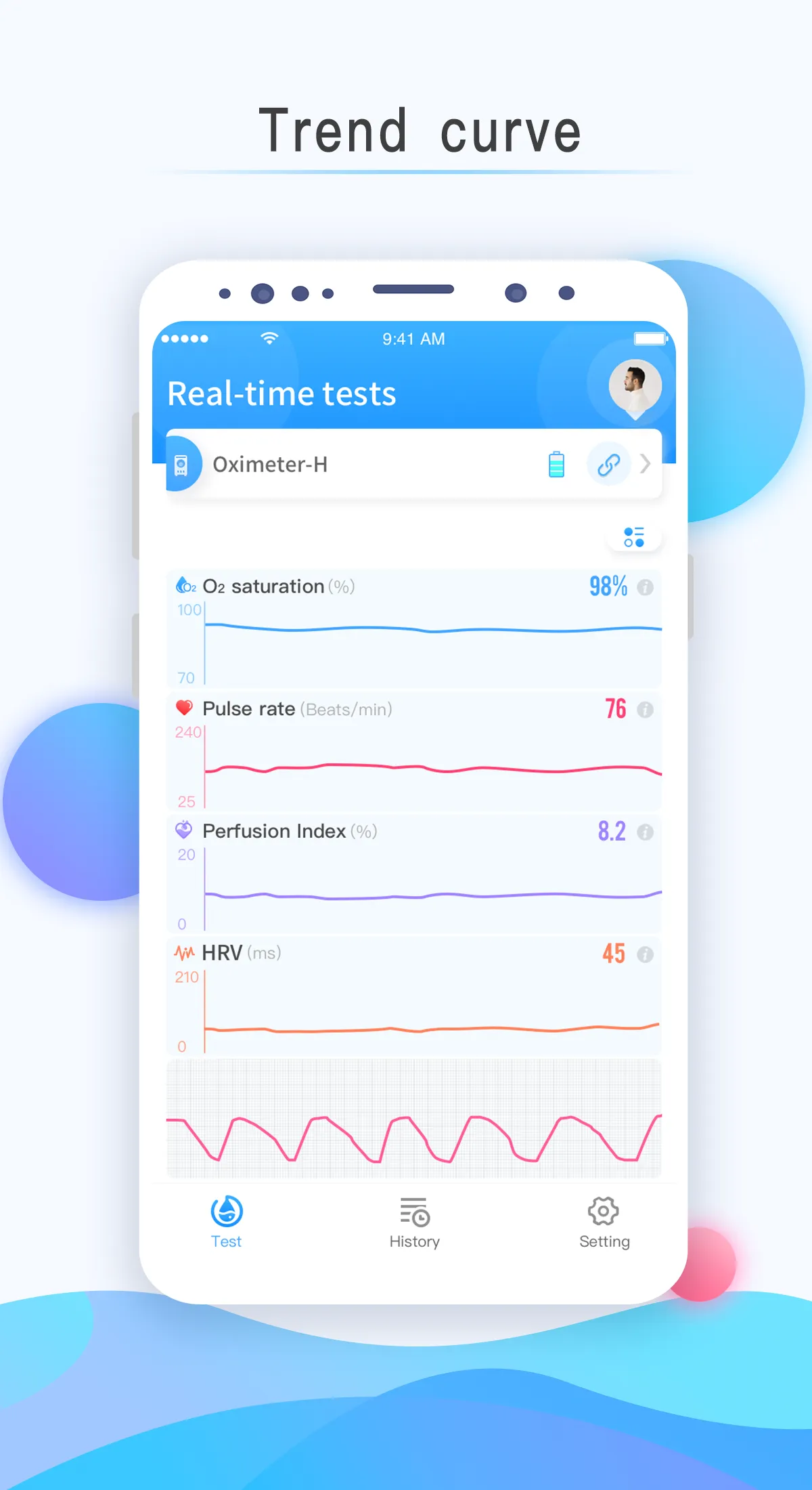 Oximeter-H | Indus Appstore | Screenshot